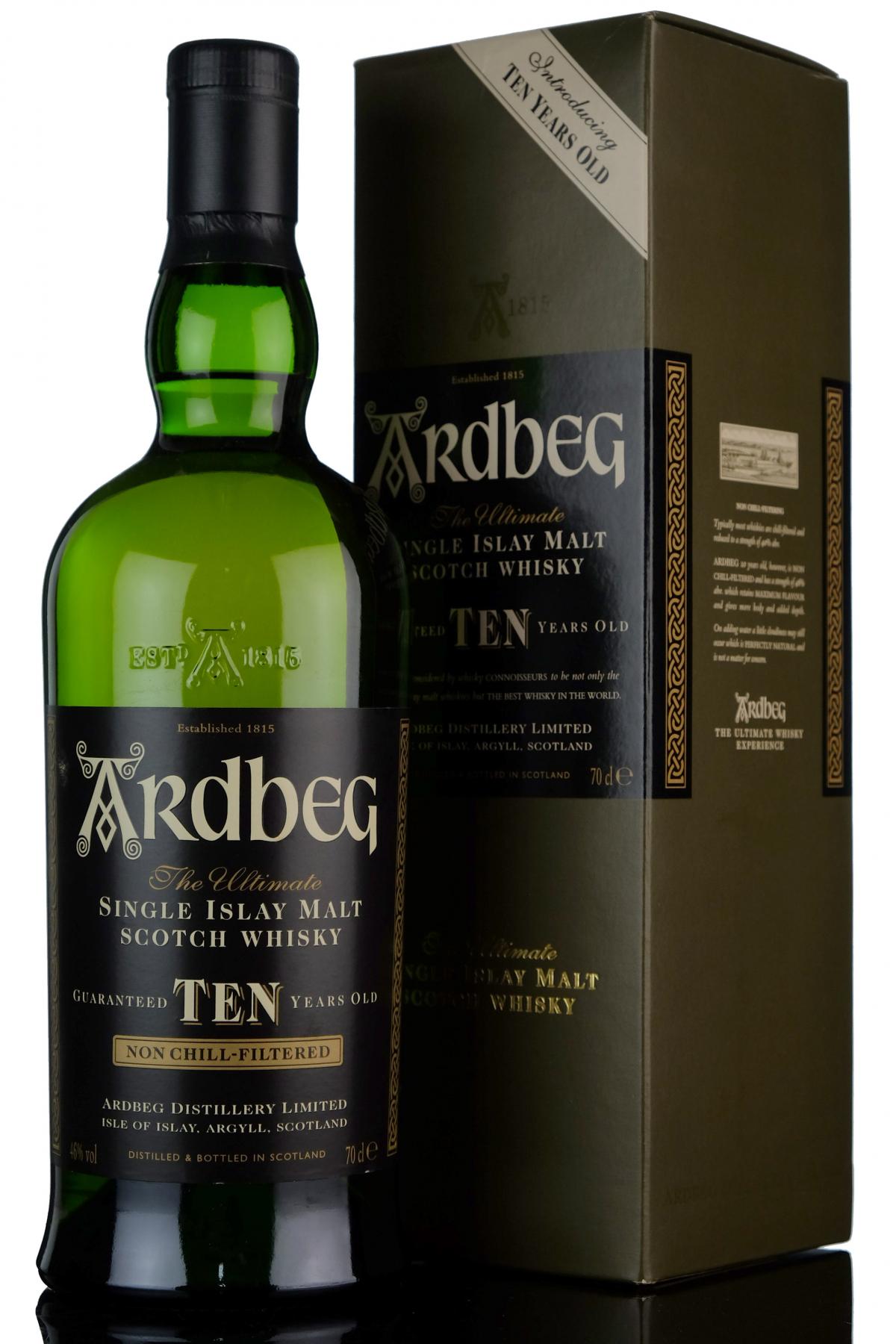 Ardbeg 10 Year Old - Introducing - Rotation 2000