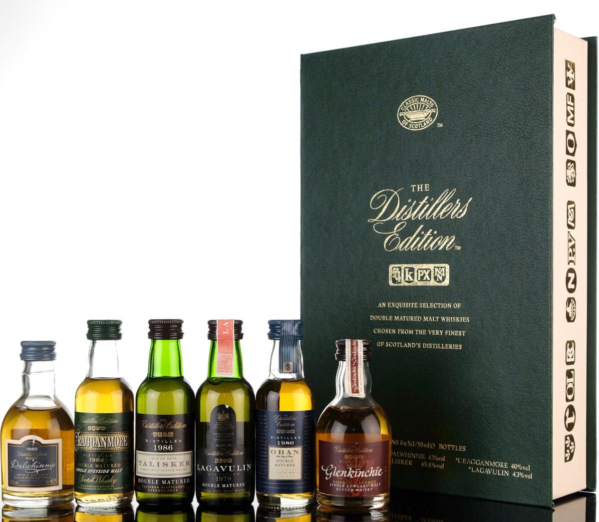 Classic Malts Distillers Edition Miniature Collection