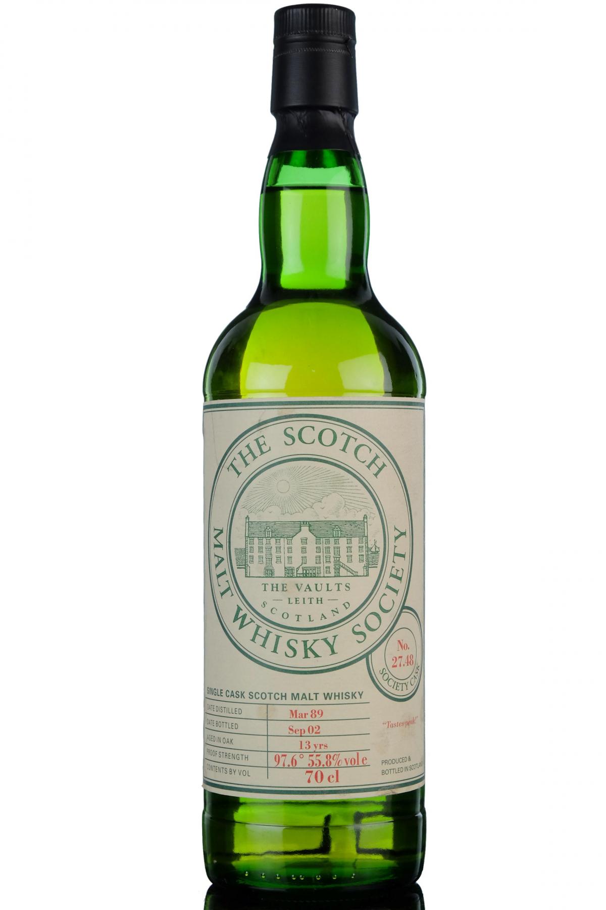 Springbank 1989 - 2002 13 Smws 2748