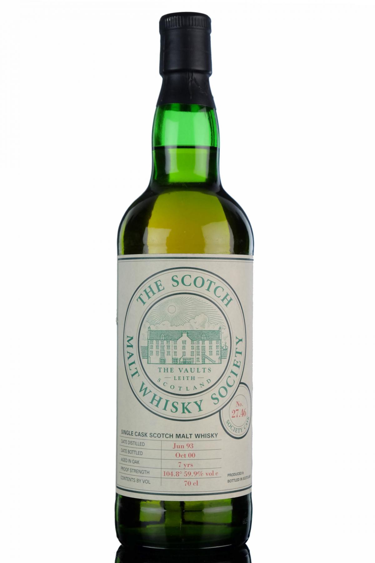 Springbank 19932000  7 Year Old  SMWS 2746