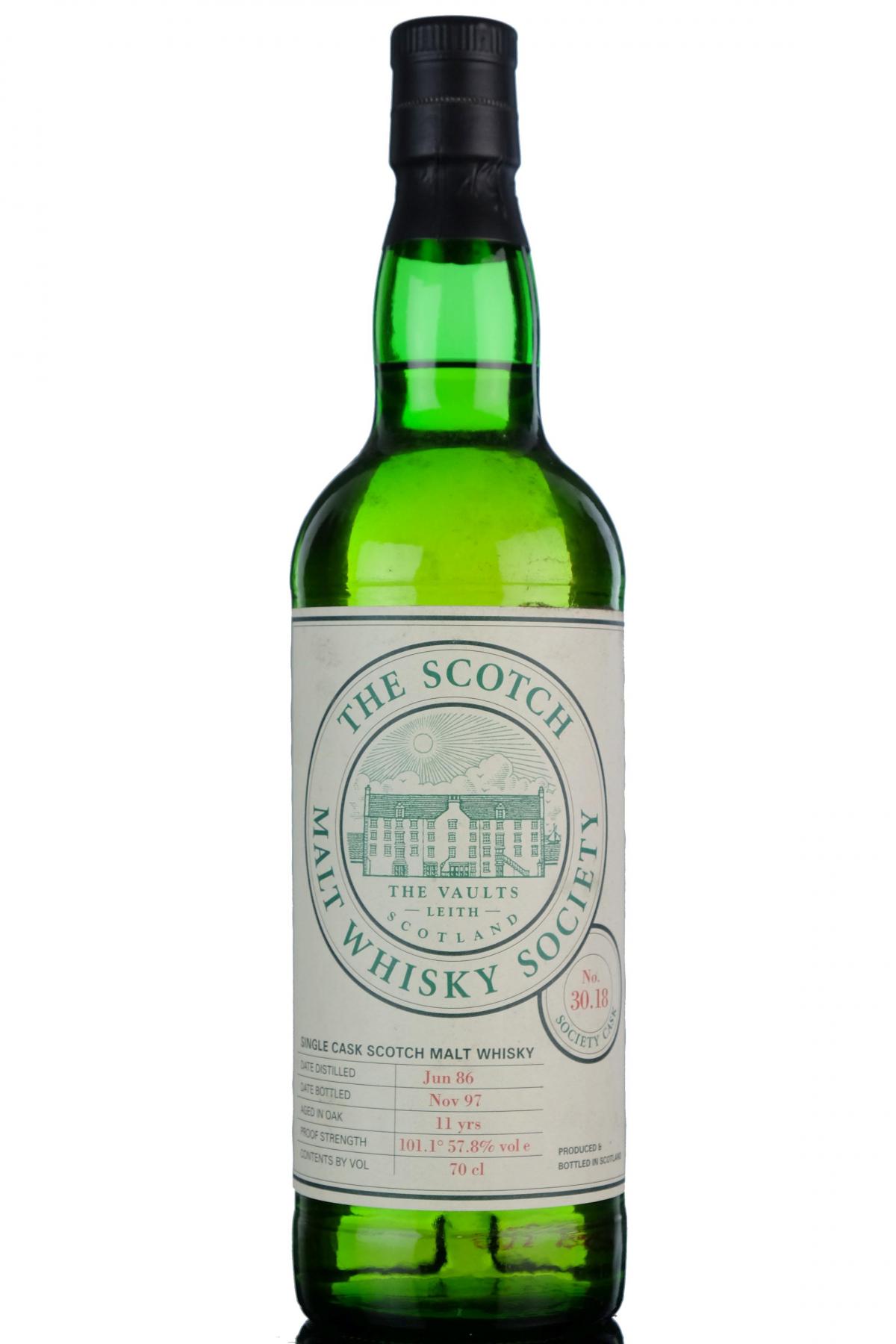 Glenrothes 1986 - 1997 11 Smws 3018