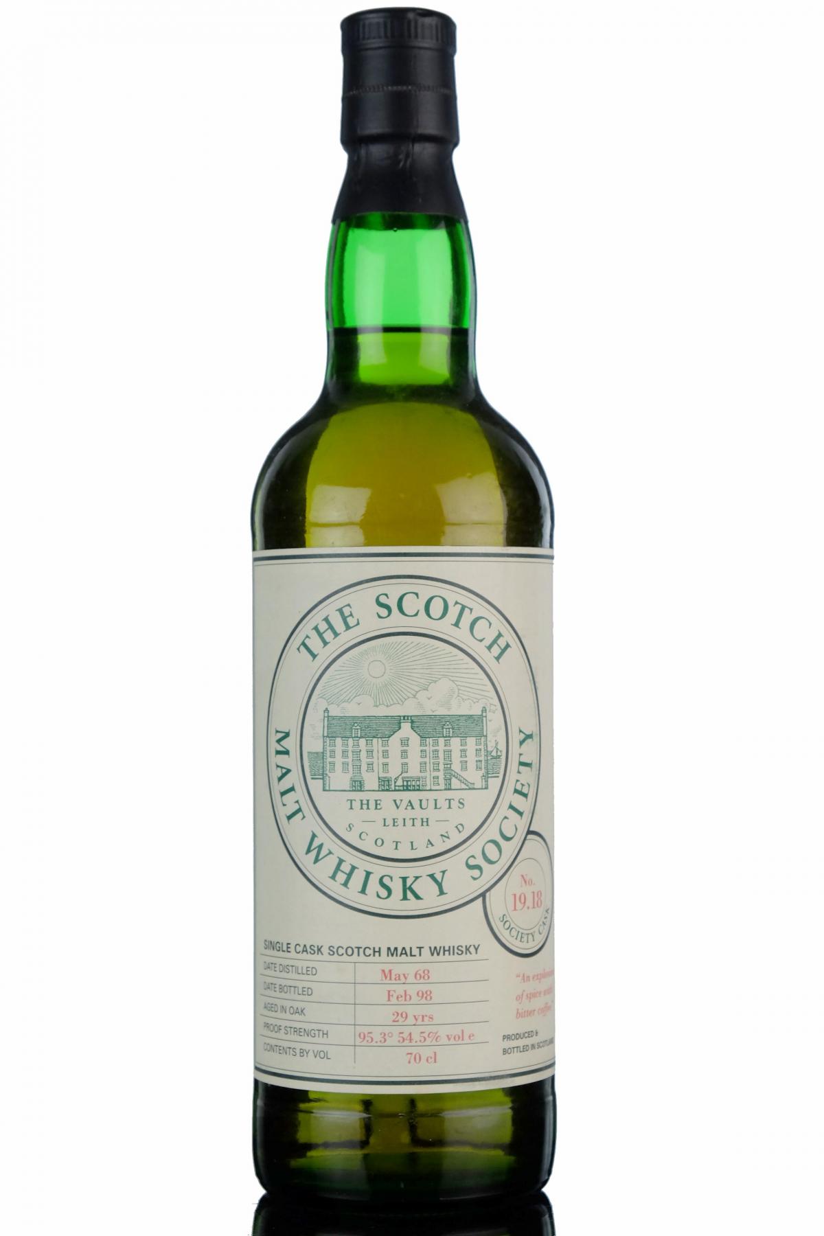 Glen Garioch 1968-1998 - 29 Year Old - SMWS 19.18