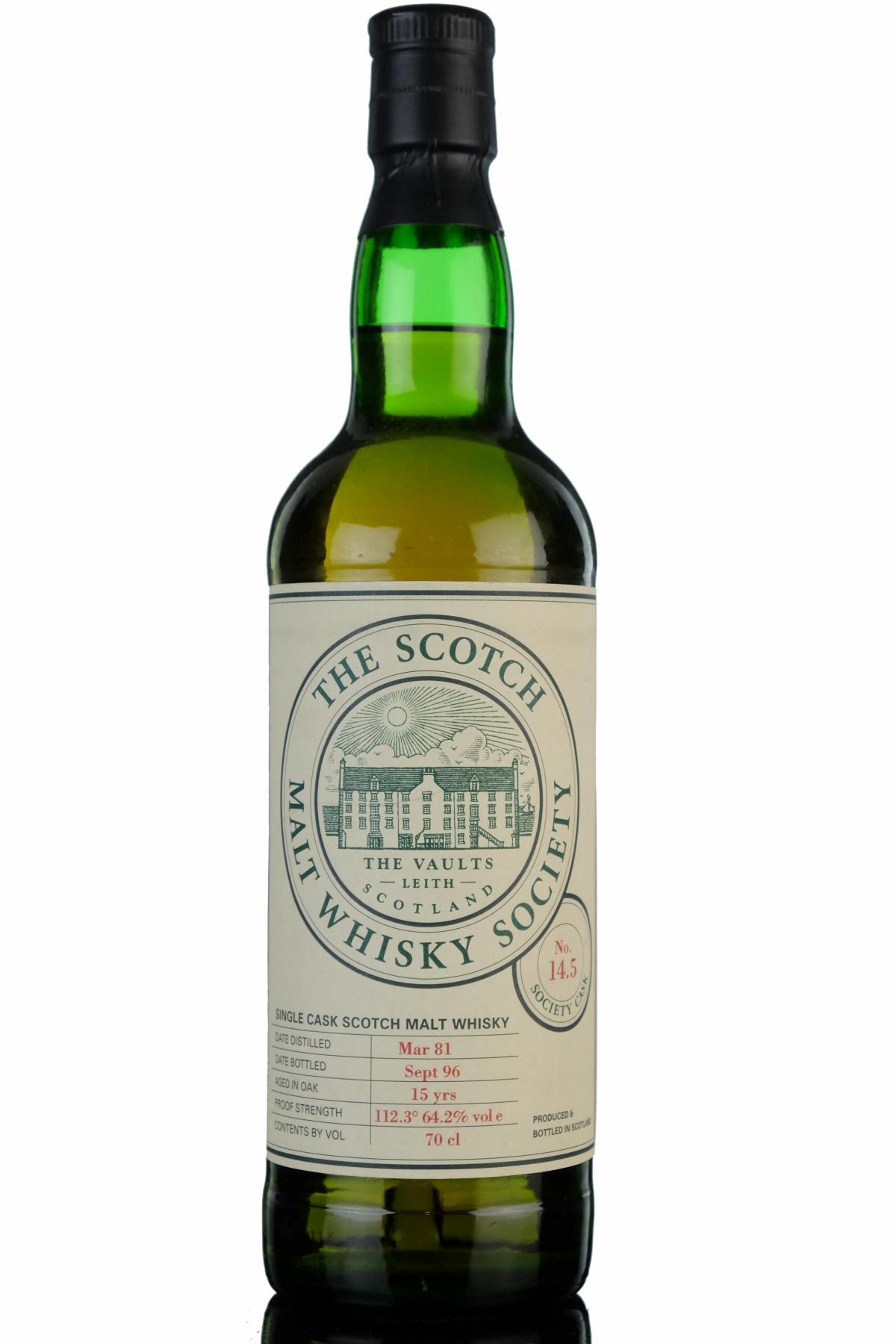 Talisker 19811996  15 Year Old  SMWS 145