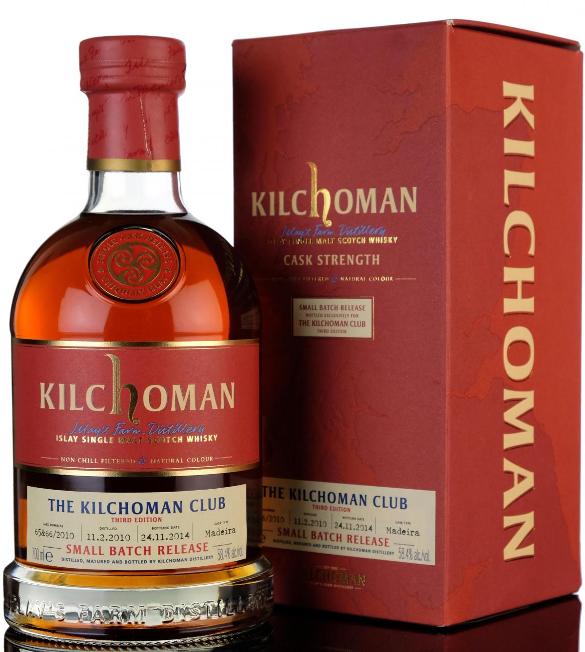Kilchoman 2010 - 2014 Kilchoman Club Third Edition