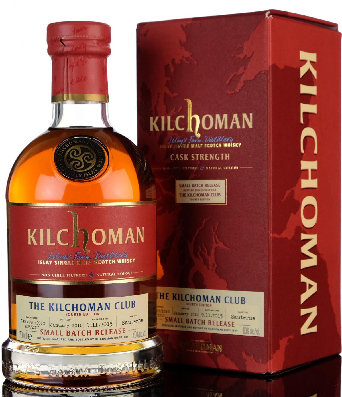 Kilchoman 2011 - 2015 Kilchoman Club Fourth Edition