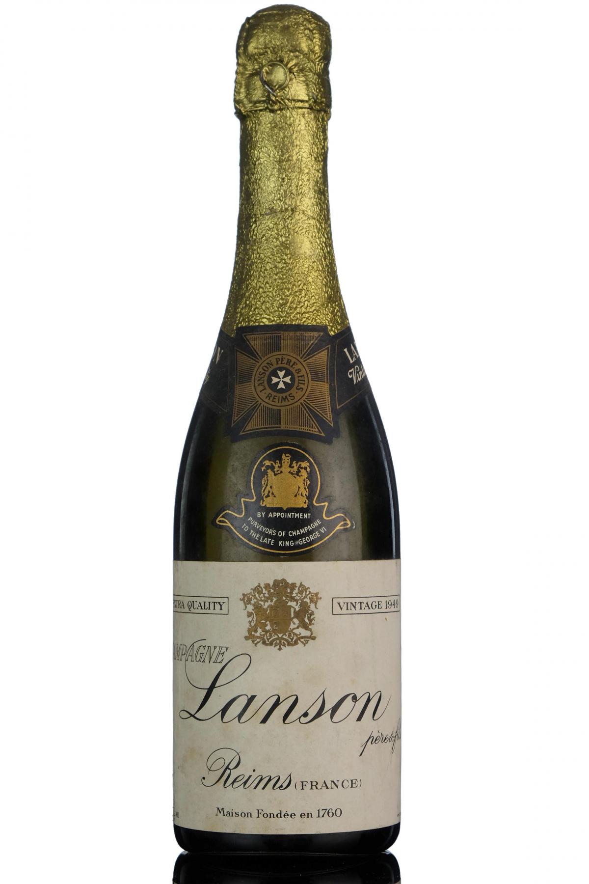 Lanson 1949 Champagne - Half Bottle