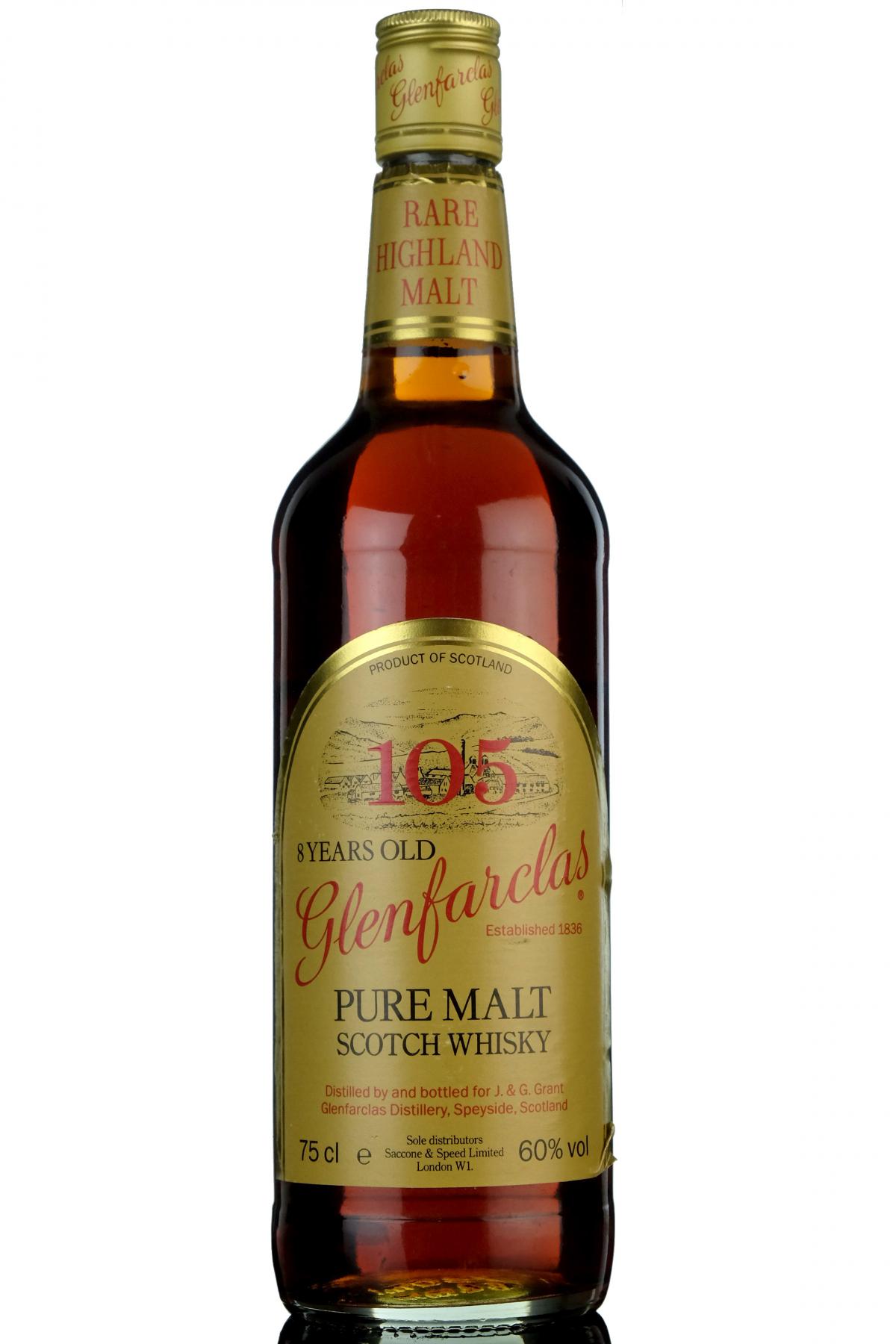 Glenfarclas 8 Year Old - 105 - 1980s