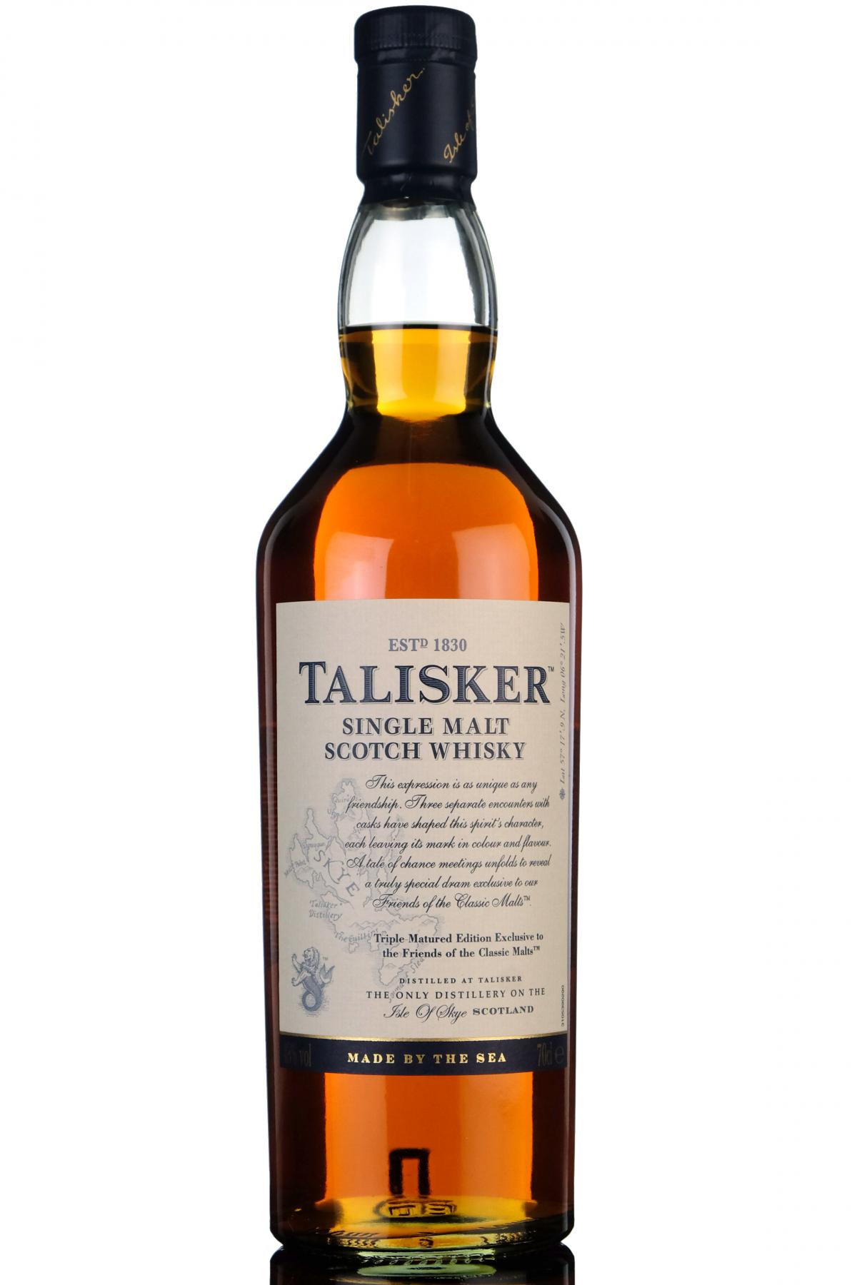 Talisker Triple Matured Edition - Friends Of The Classic Malts