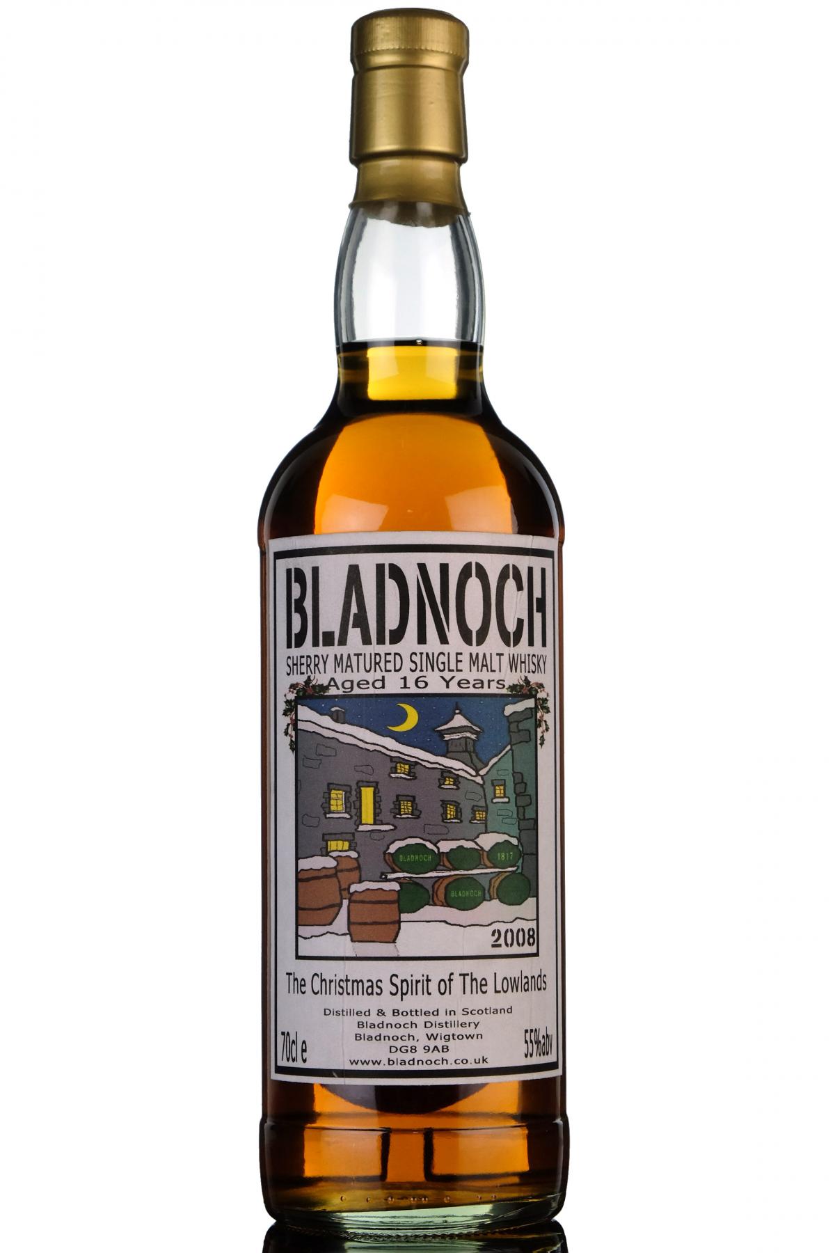 Bladnoch 16 Year Old  The Christmas Spirit Of The Lowlands