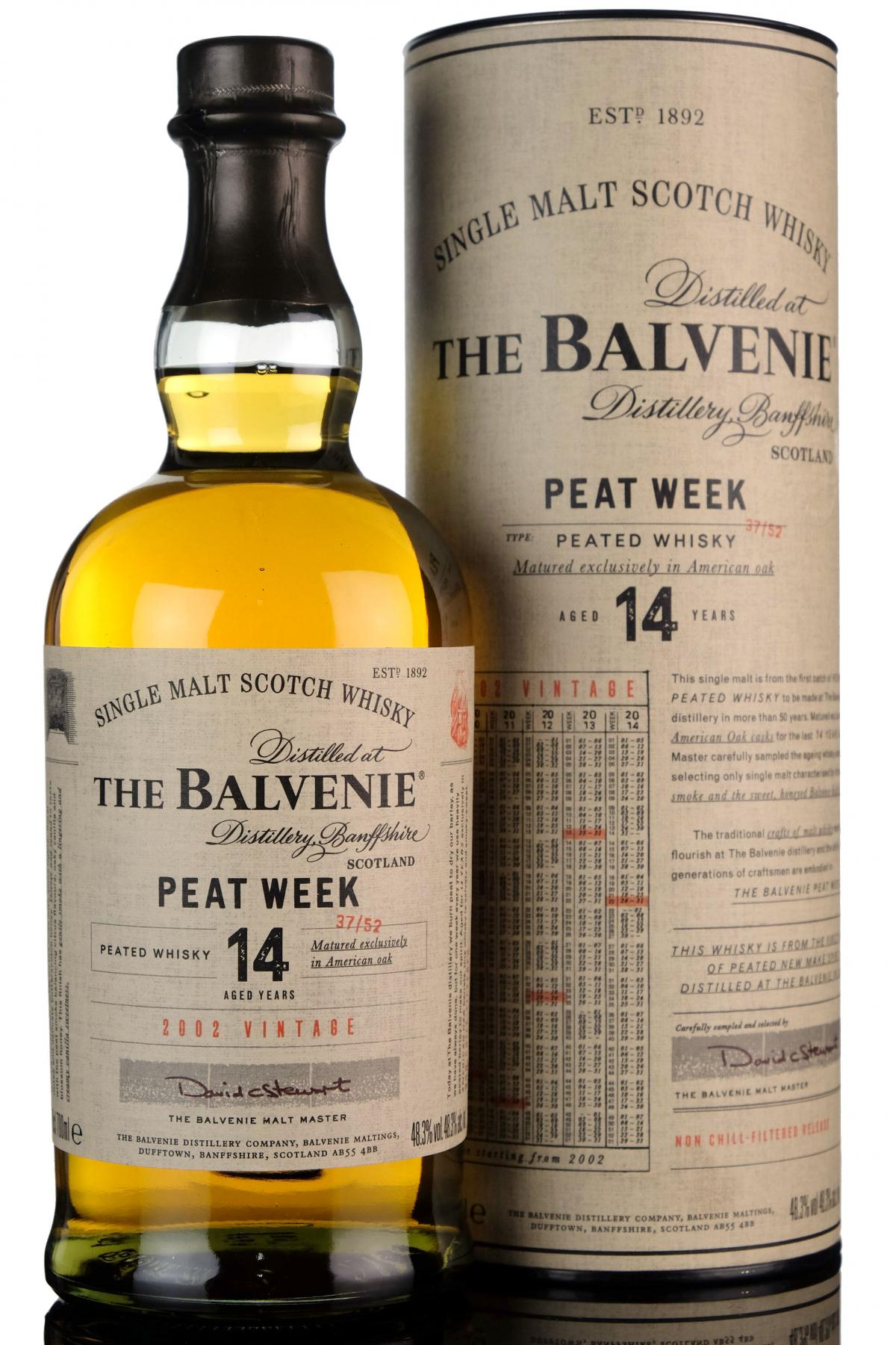 Balvenie 14 Year Old - Peat Week