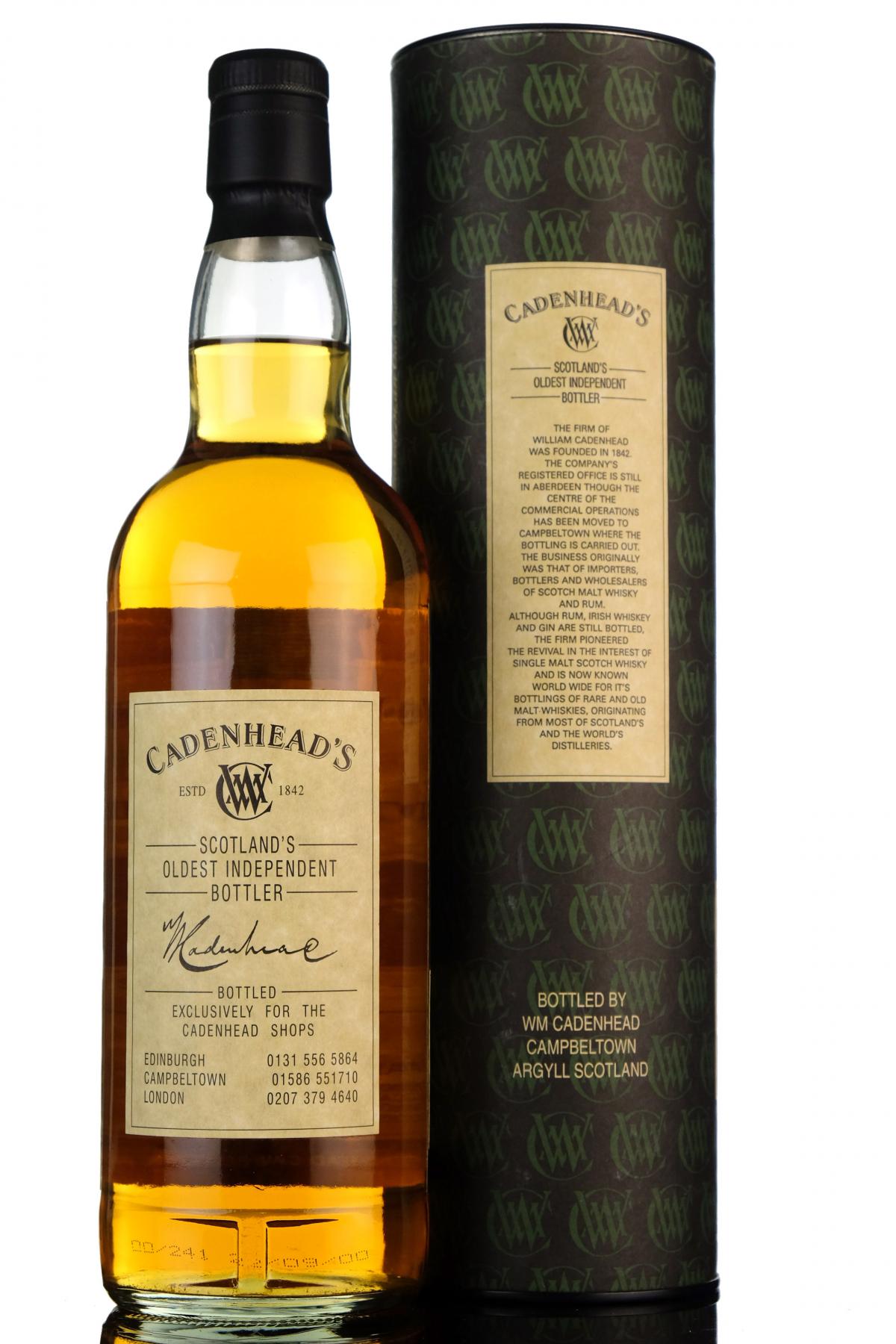 Talisker 19792000  21 Year Old  Cadenheads Bond Reserve