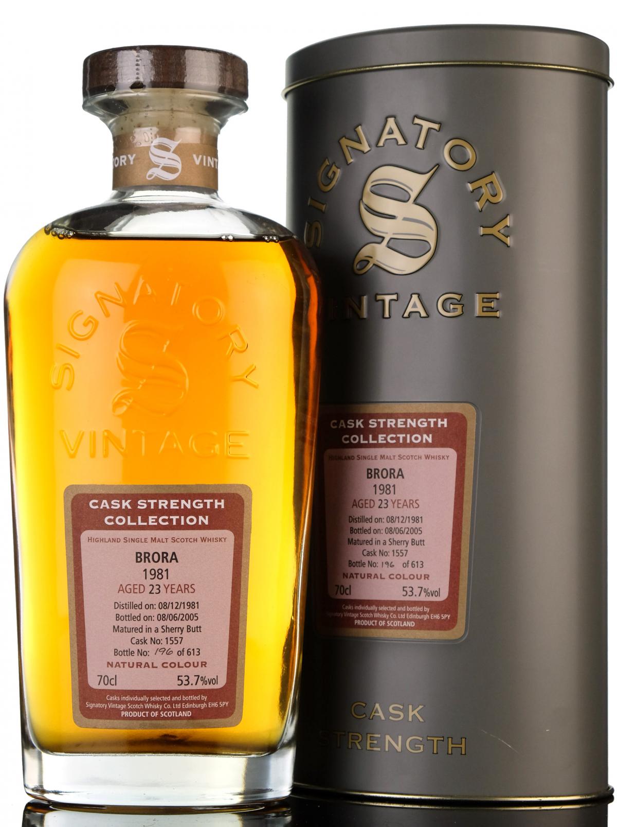 Brora 1981-2005 - 23 Year Old - Signatory Vintage