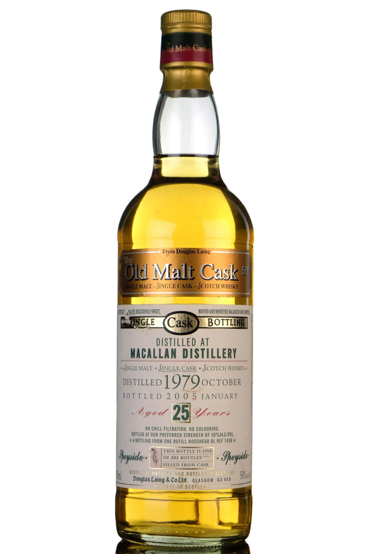 Macallan 1979-2005 - 25 Year Old - Douglas Laing - Old Malt Cask