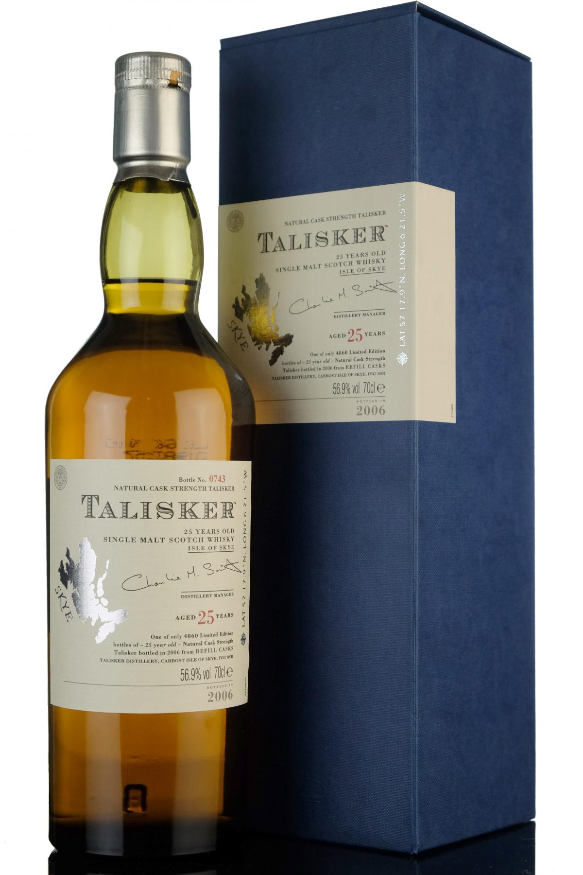 Talisker 25 Year Old - 2006 Release