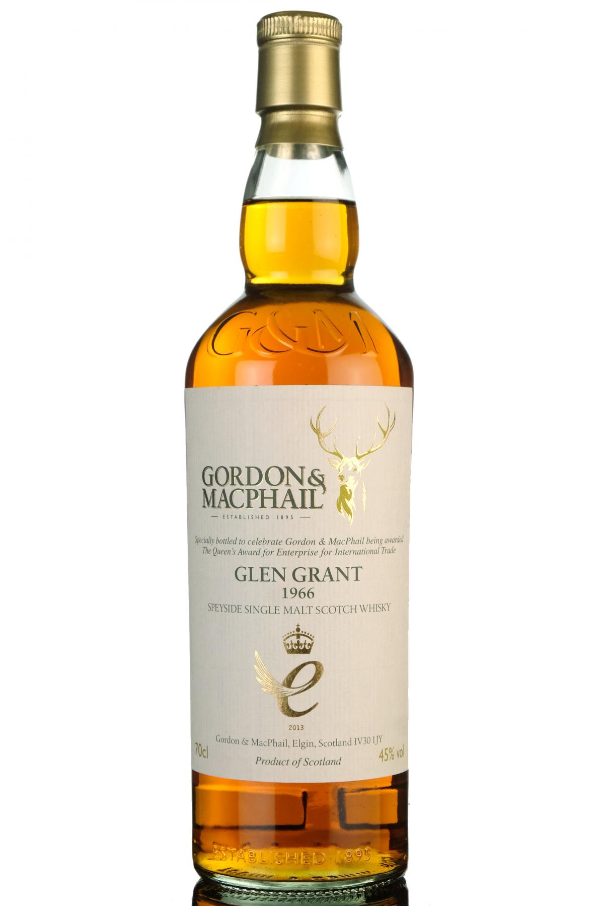 Glen Grant 1966-2013 - Gordon & Macphail - Staff Bottling