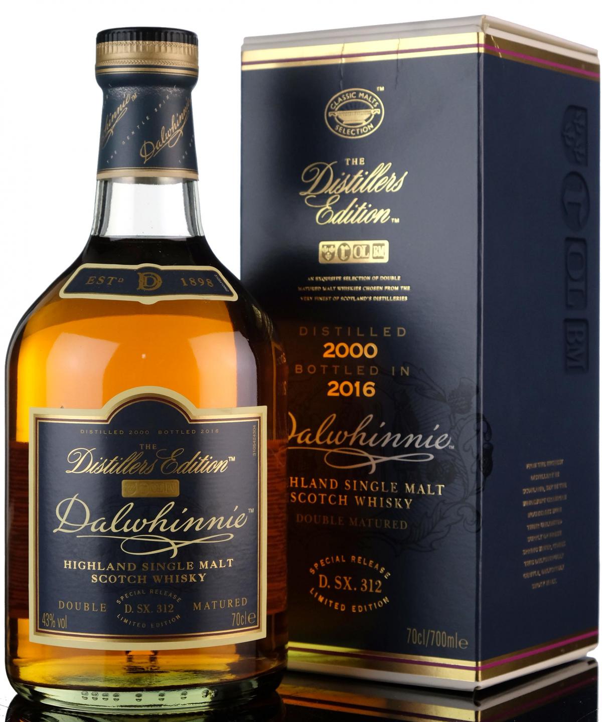 Dalwhinnie 2000-2016 - Distillers Edition