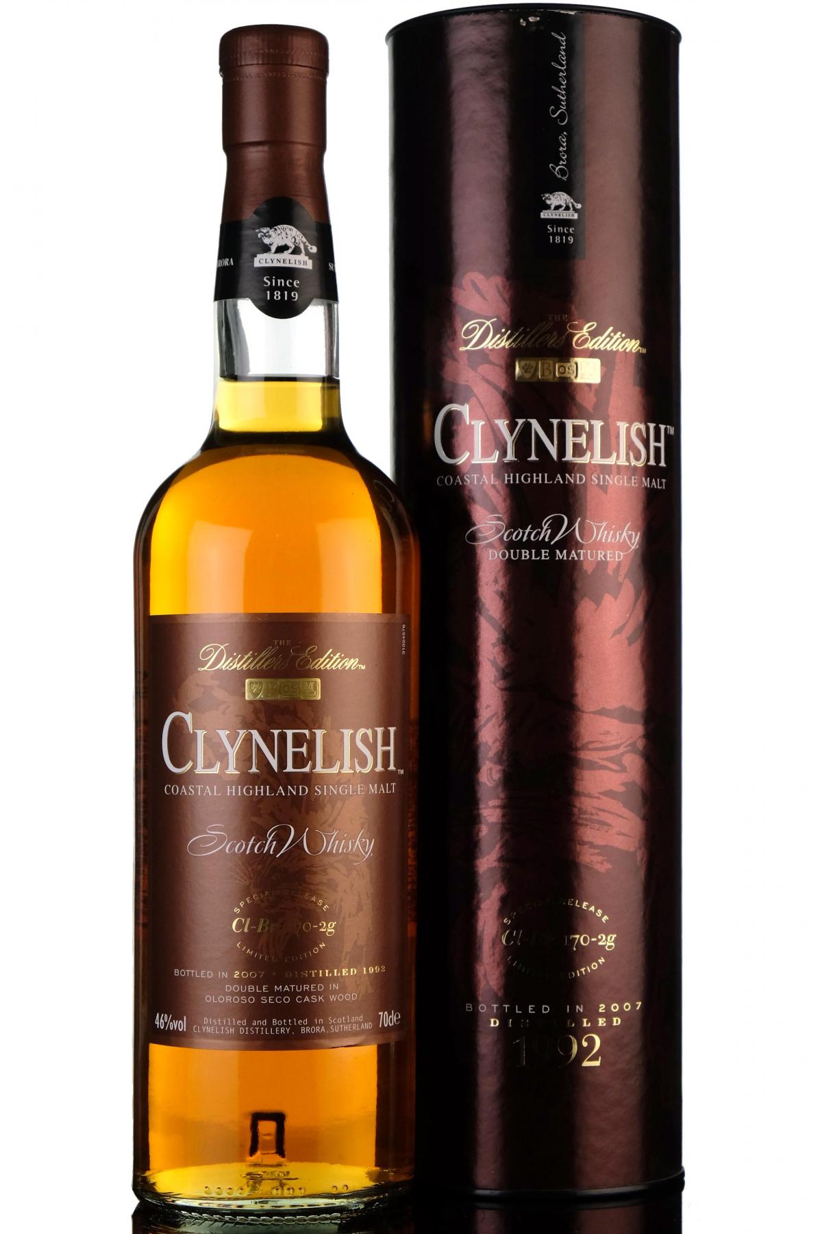 Clynelish 1992-2007 - Distillers Edition