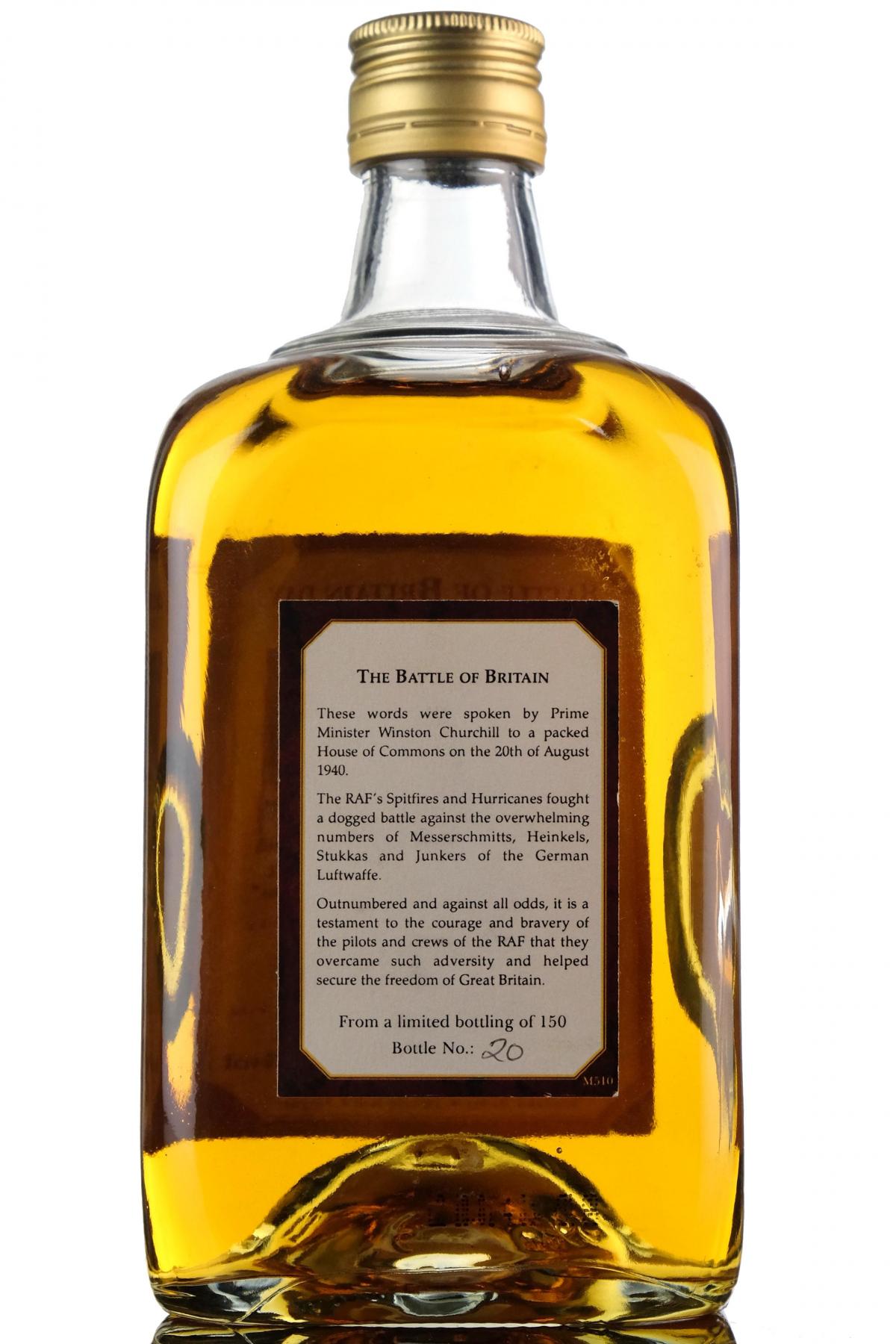 Battle Of Britain Day 10 Year Old - The Whisky Connoisseur