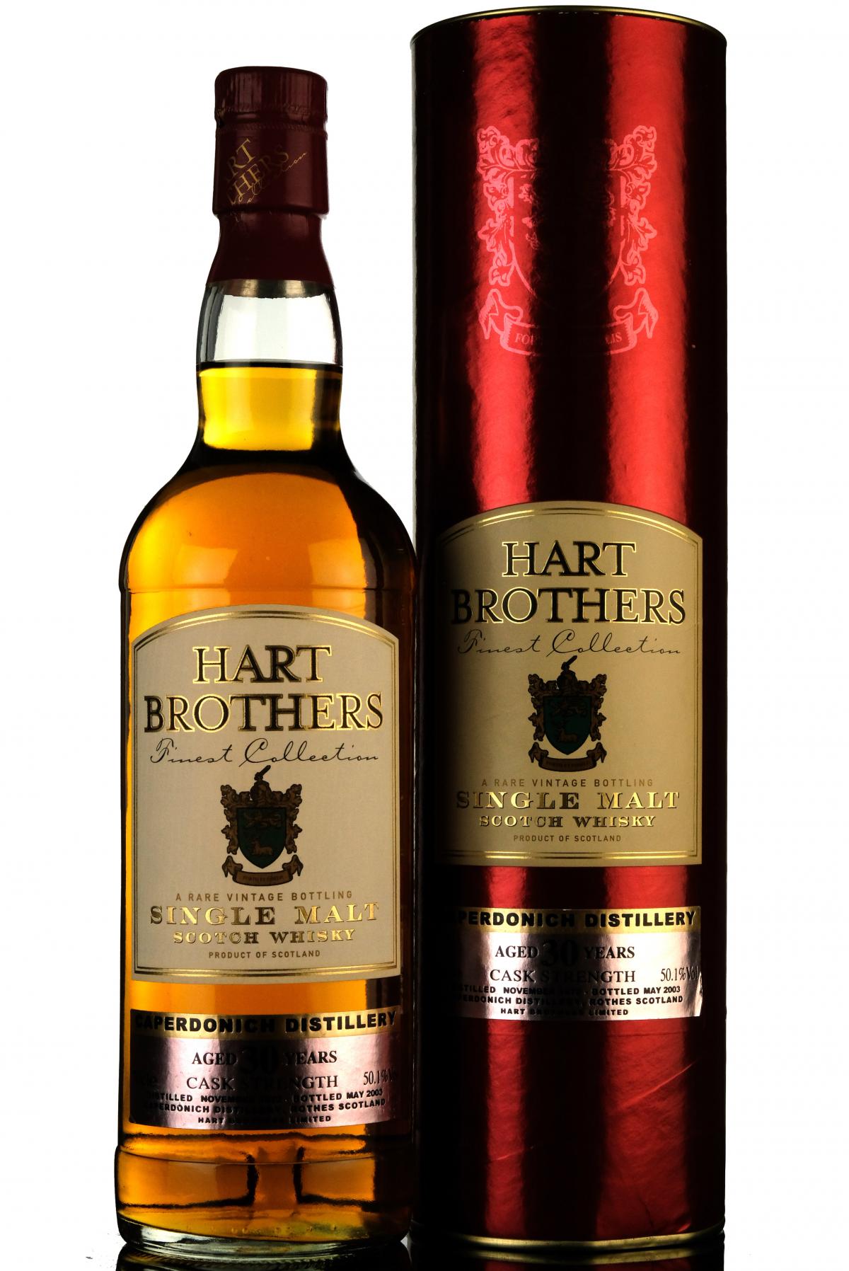 Caperdonich 1972-2003 - 30 Year Old - Hart Brothers - Finest Collection