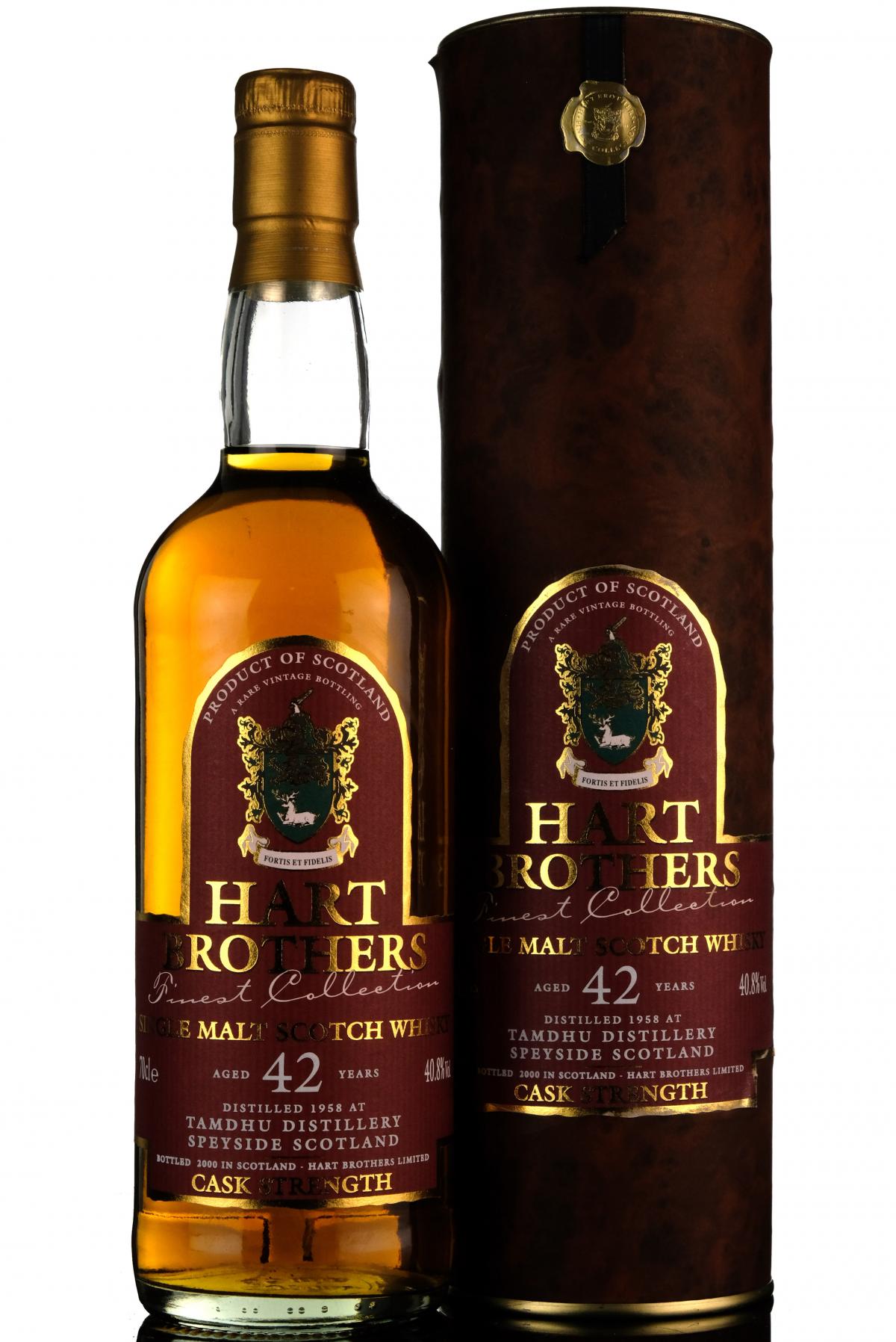 Tamdhu 1958-2000 - 42 Year Old - Hart Brothers - Finest Collection