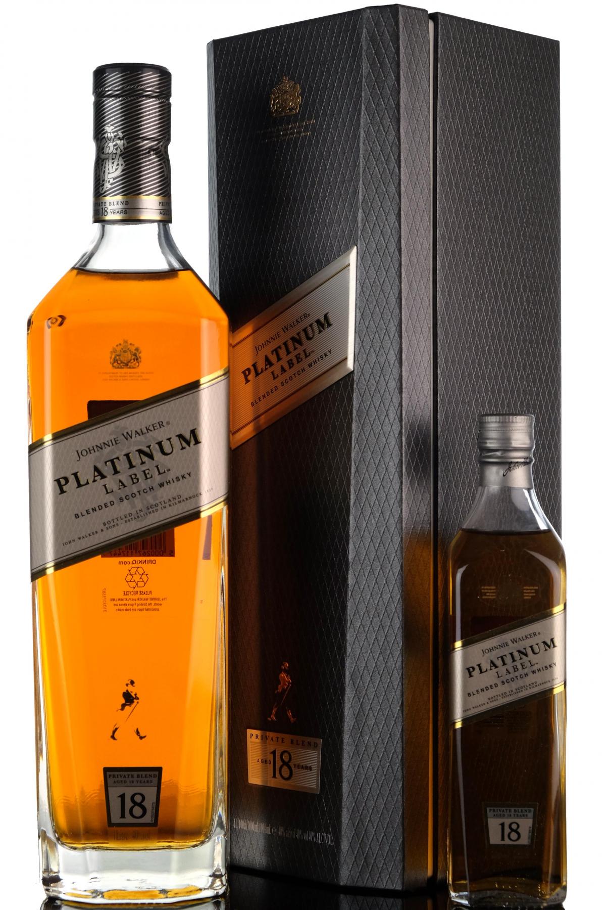 Johnnie Walker 18 Year Old - Platinum Label - 1 Litre