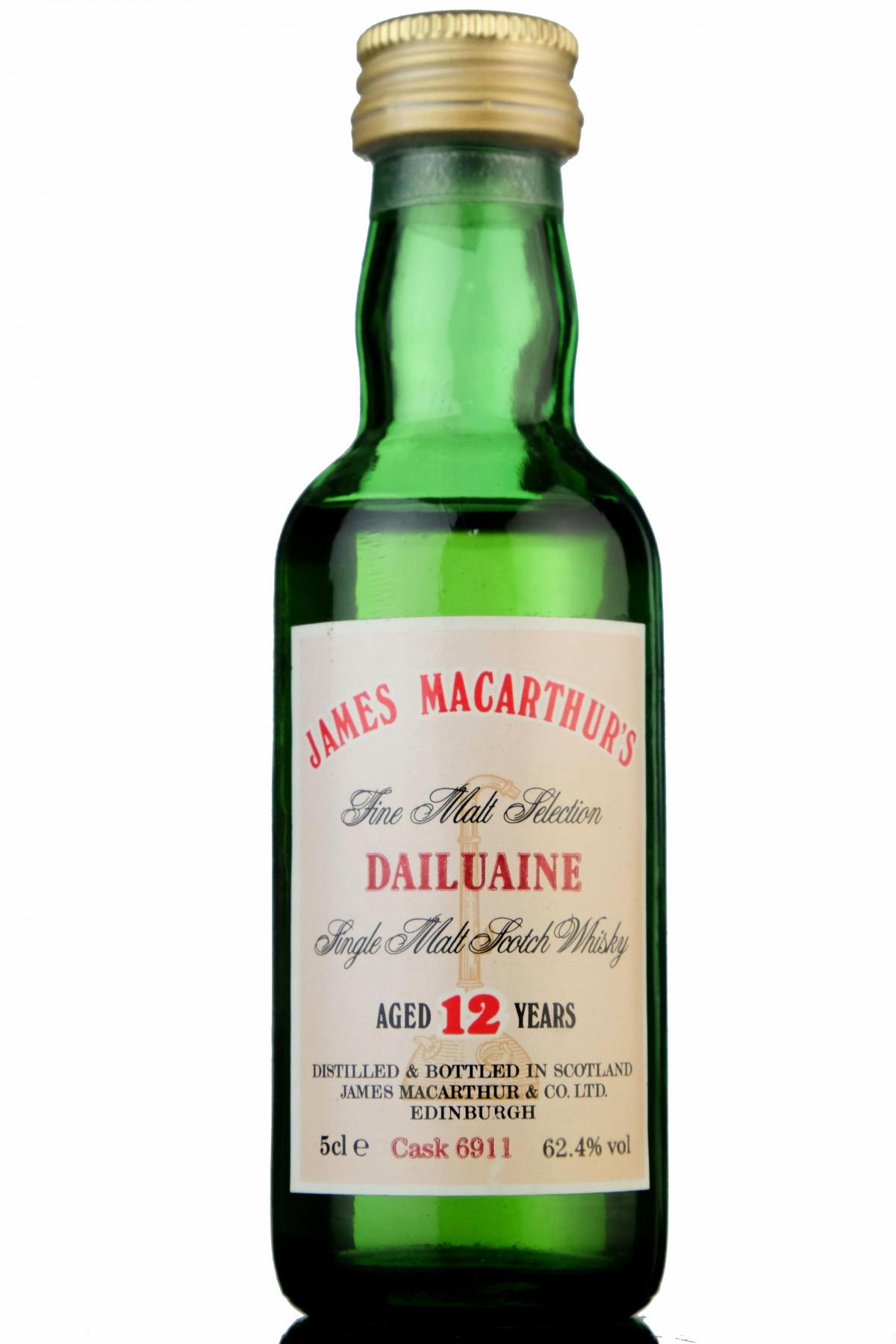 Dailuaine 12 Year Old - James MacArthur - Fine Malt Selection Miniature