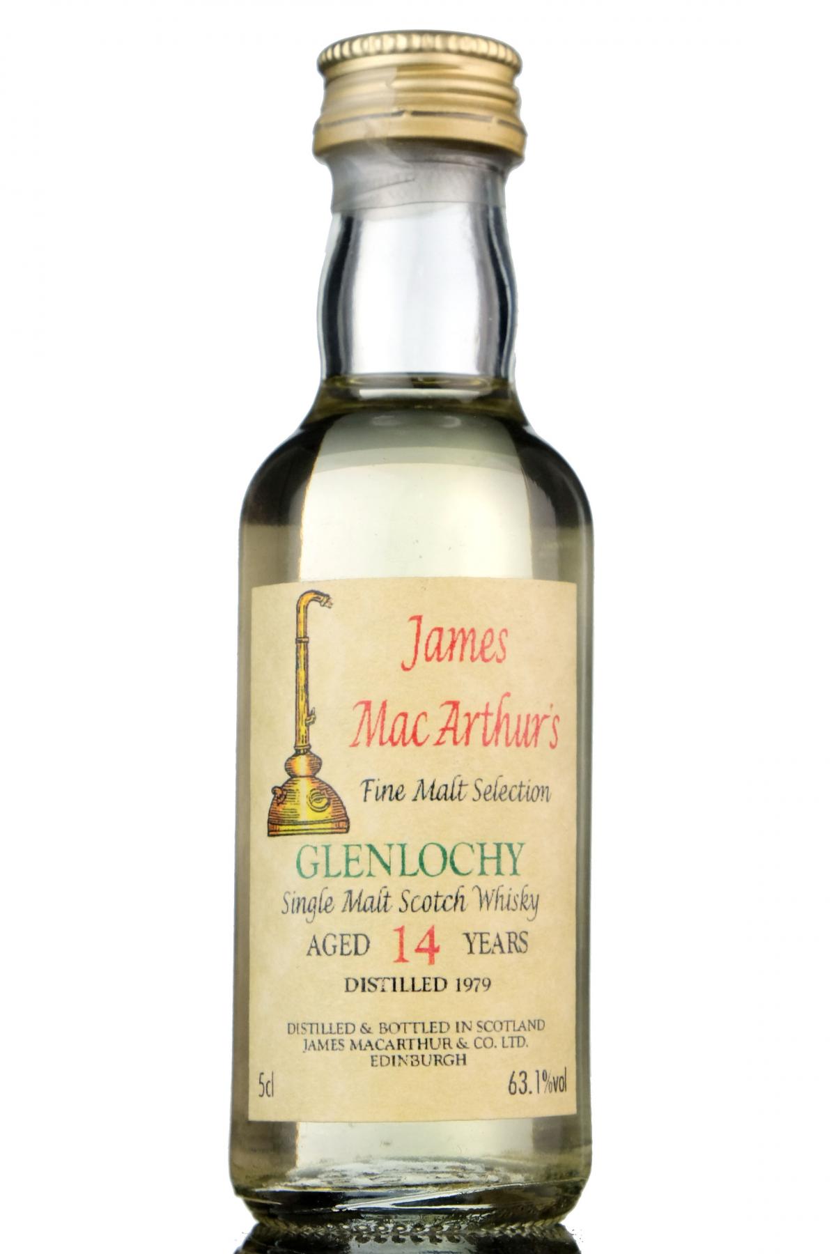Glenlochy 1979 - 14 Year Old - James MacArthur - Fine Malt Selection Miniature