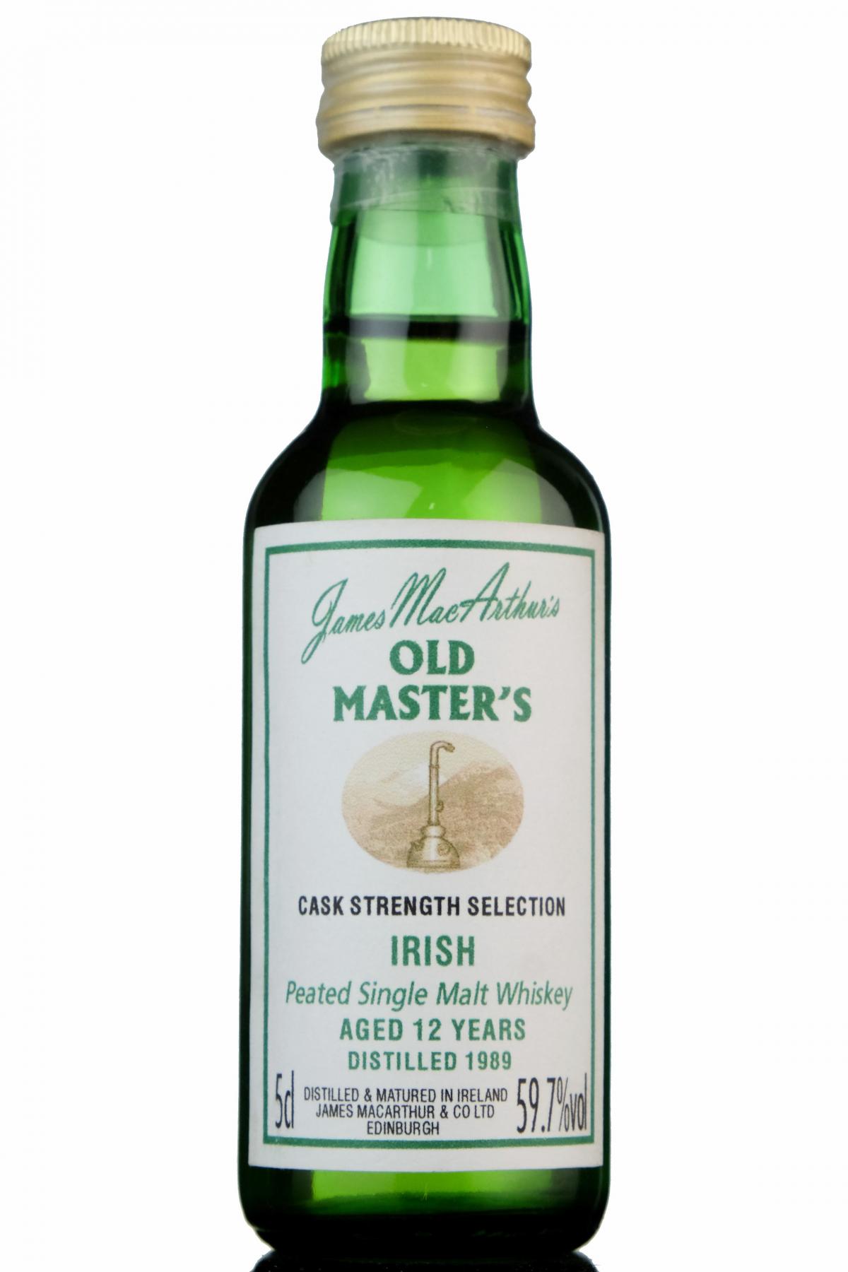 Irish 1989 - 12 Year Old - James MacArthur - Old Masters Miniature