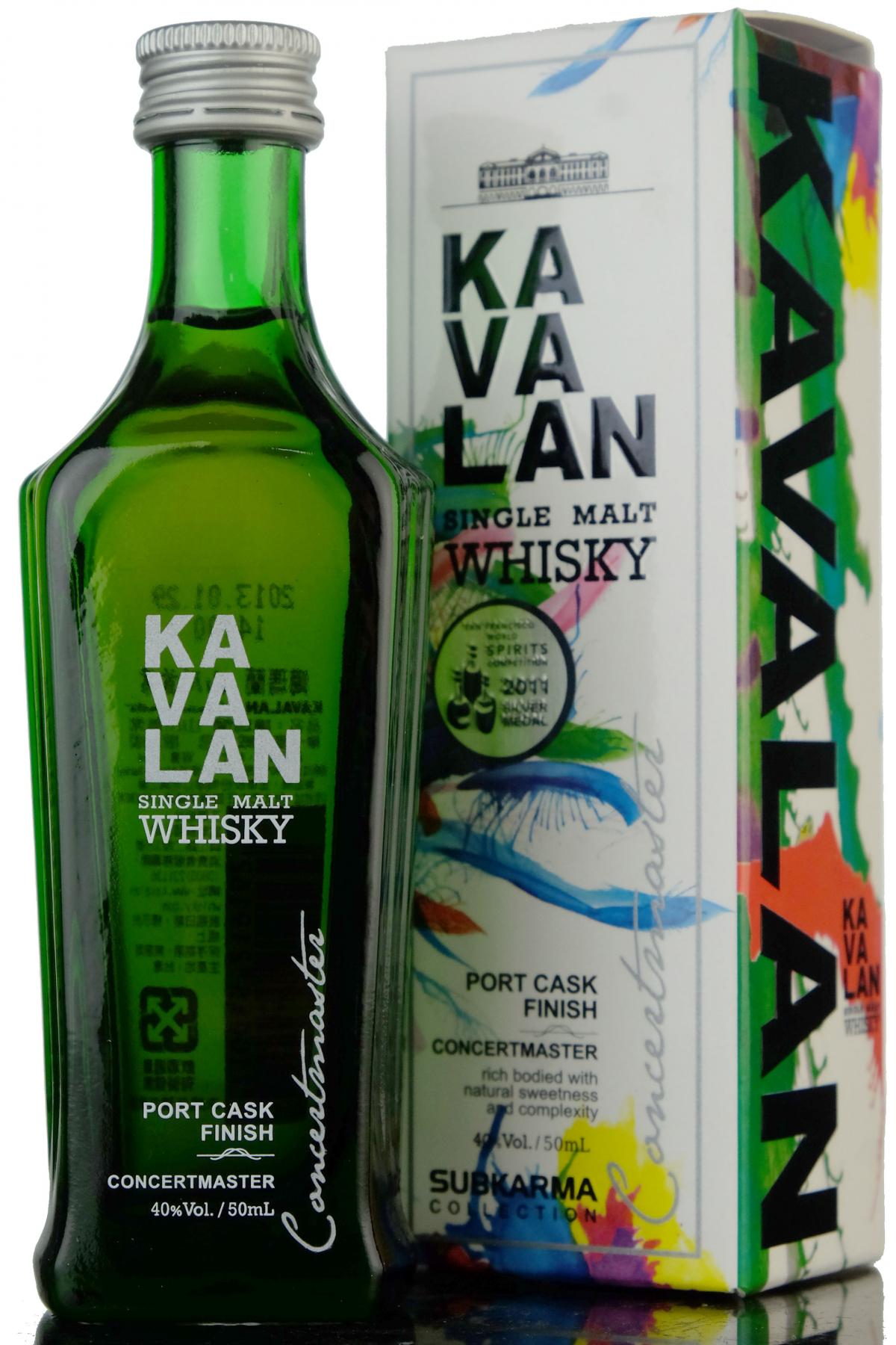Kavalan Port Cask Finish Miniature