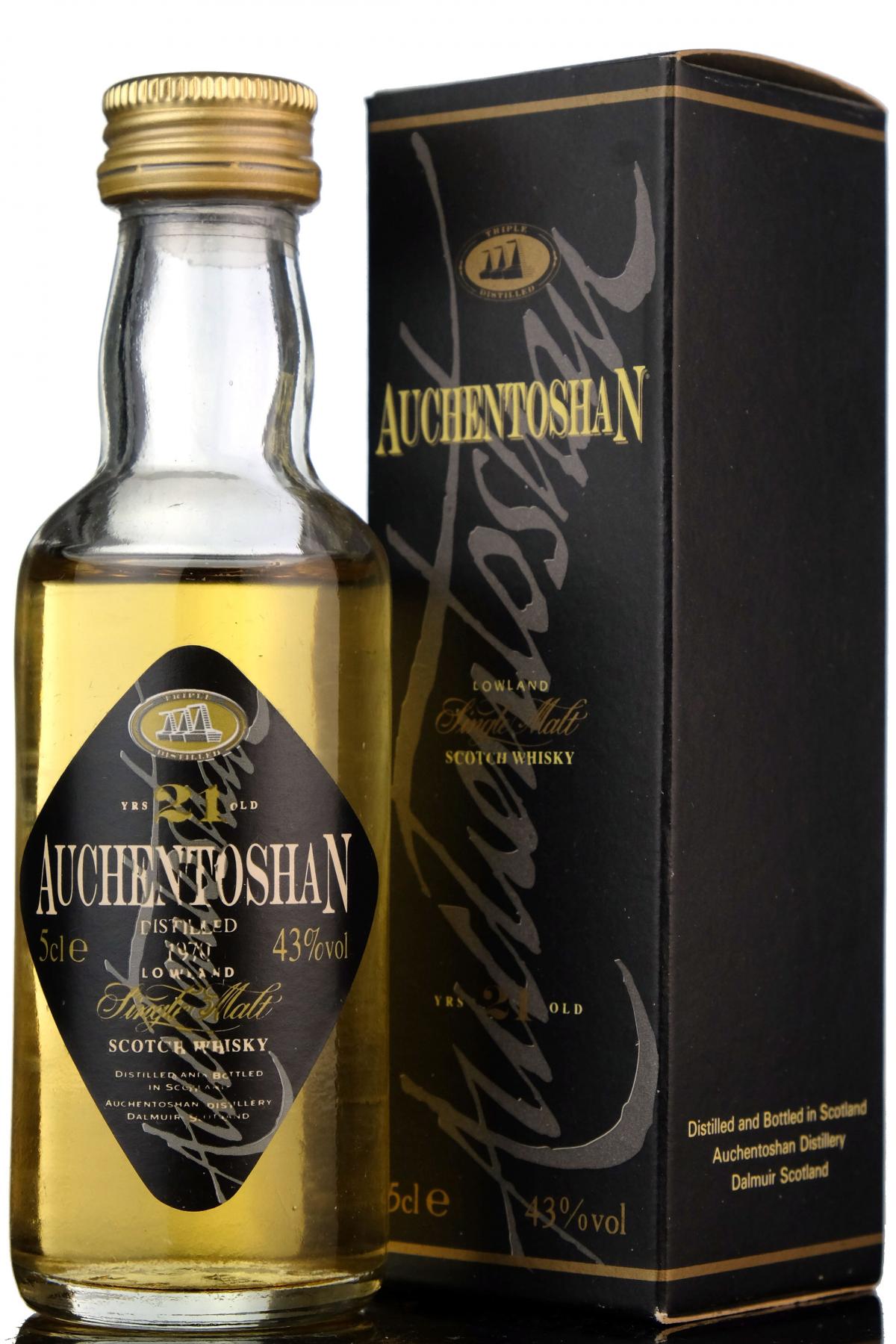 Auchentoshan 21 Year Old Miniature