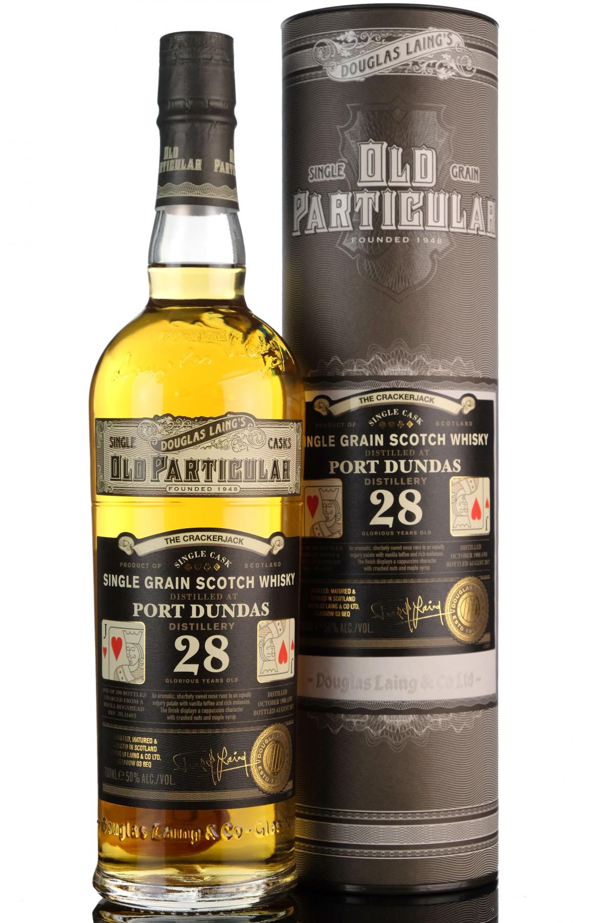 Port Dundas 1988-2017 - 28 Year Old - Old Particular