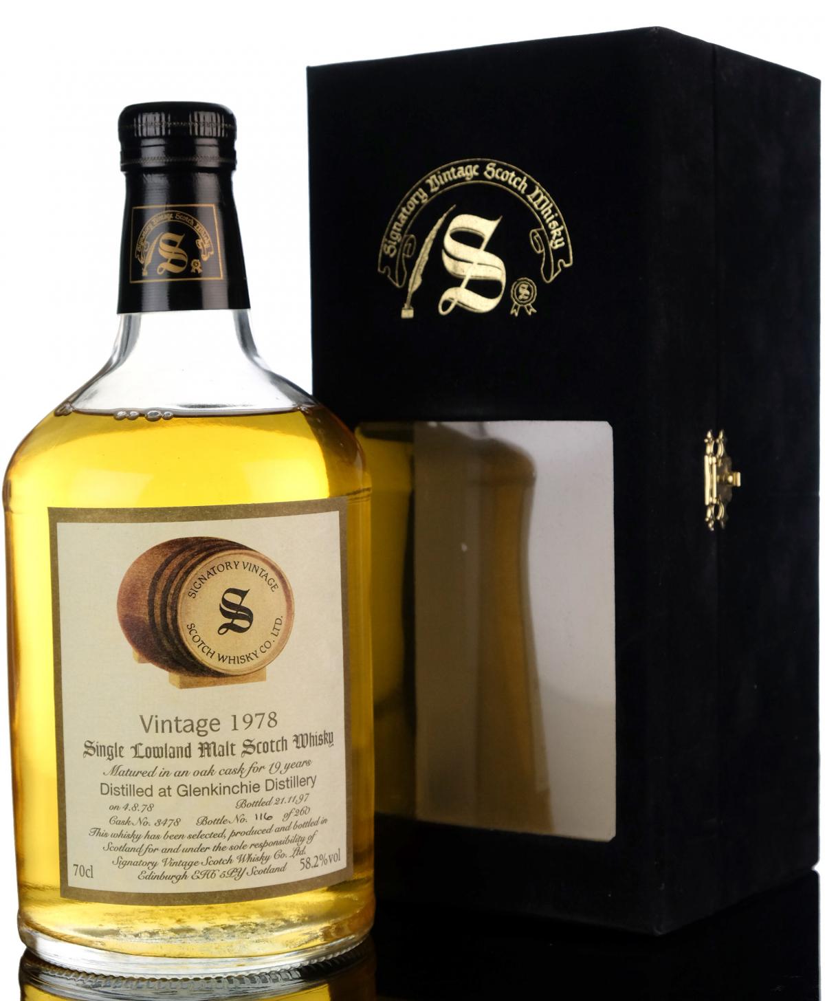Glenkinchie 1978-1997 - 19 Year Old - Signatory Vintage