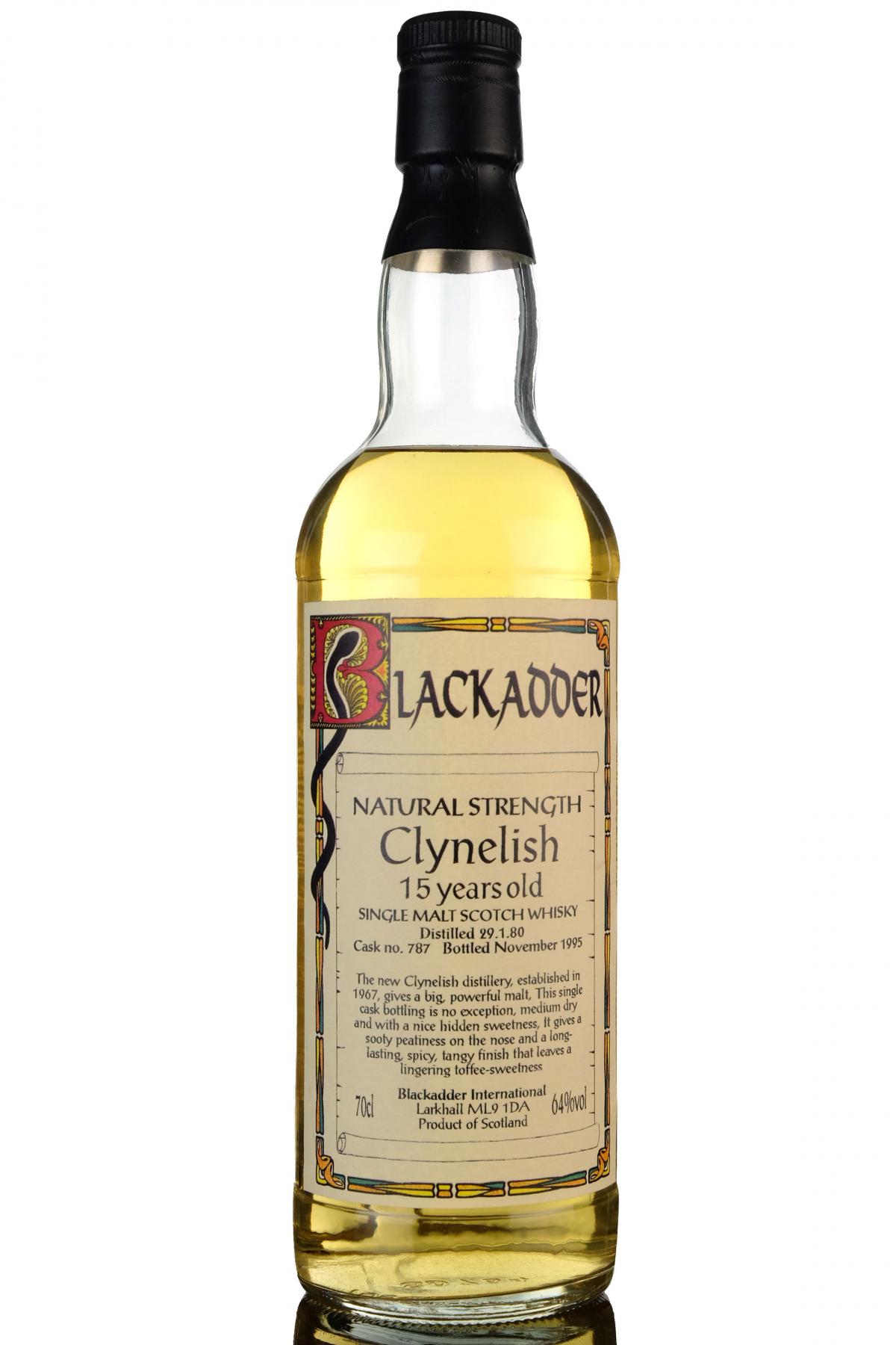 Clynelish 1980 - 1995 15 Blackadder