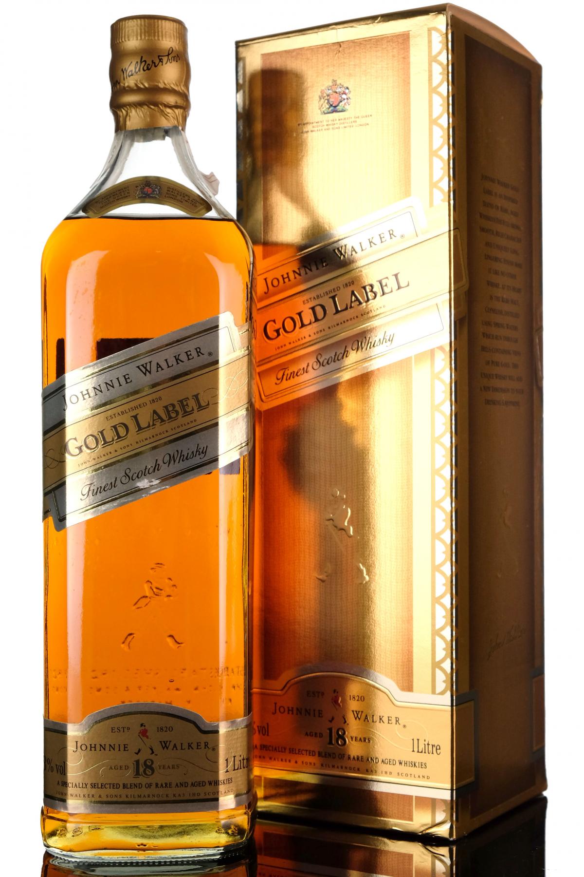 Johnnie Walker Gold Label - 1 Lite