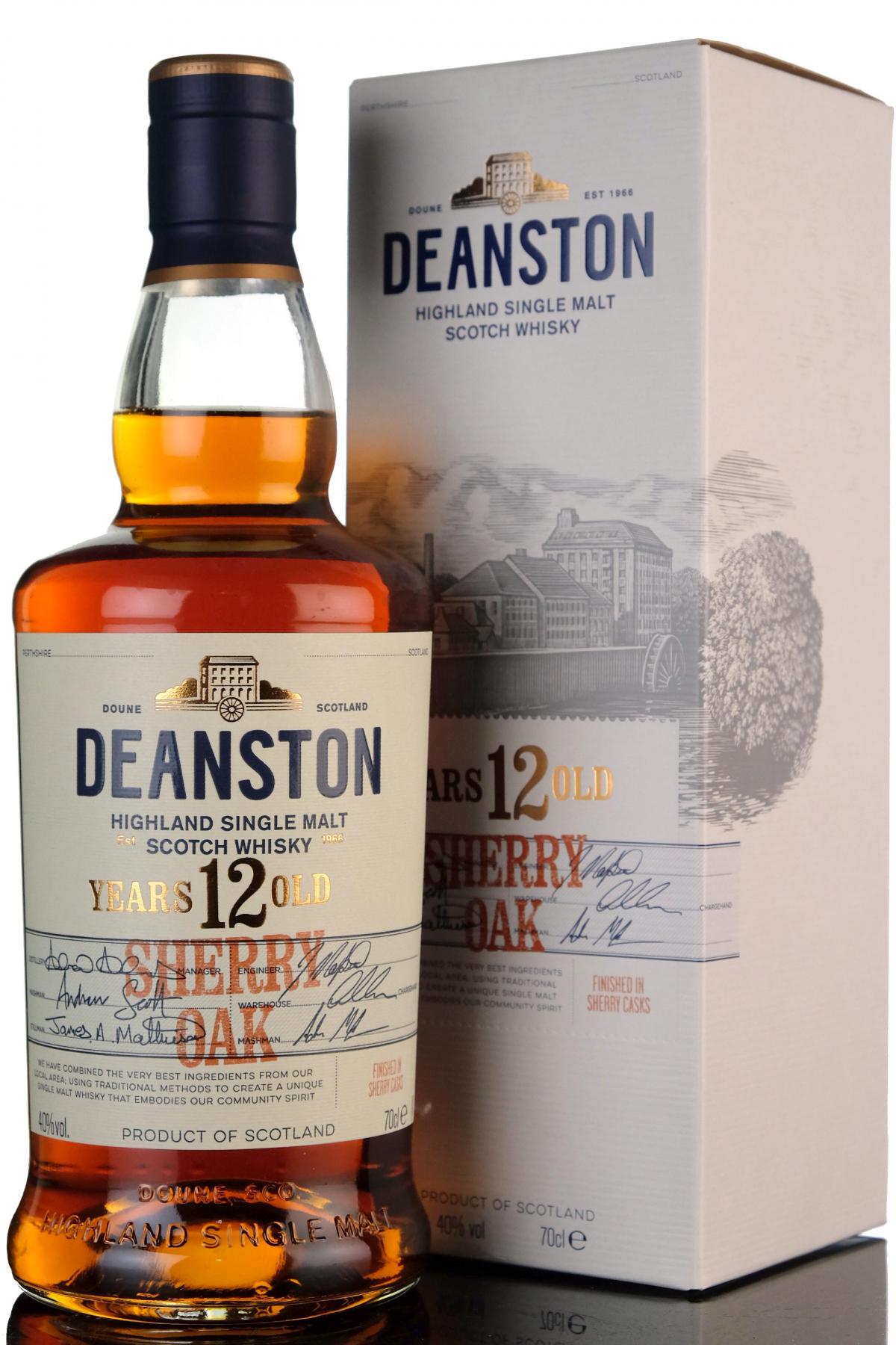Deanston 12 Year Old - Sherry Cask