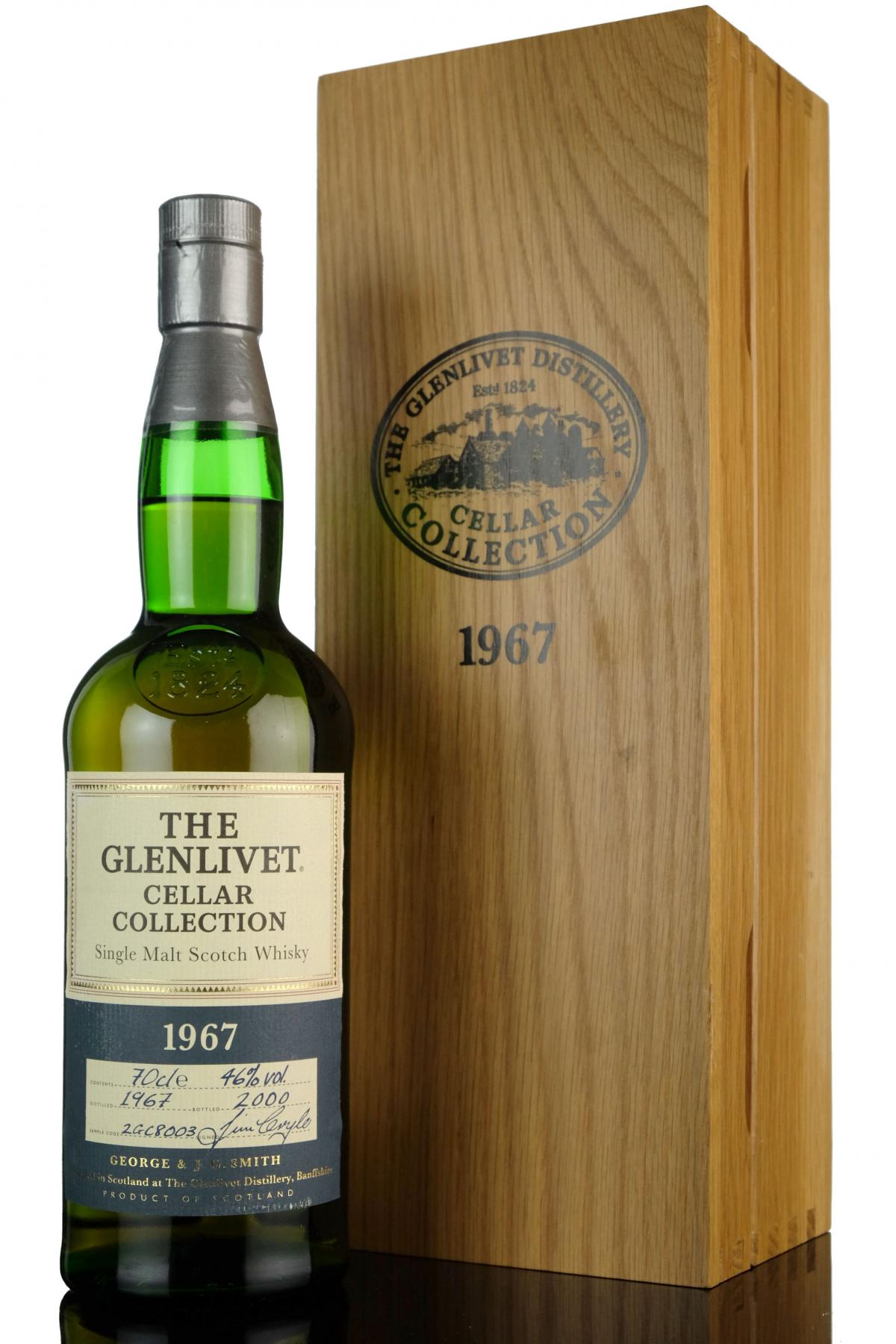Glenlivet 1967-2000 - 33 Year Old - Cellar Collection