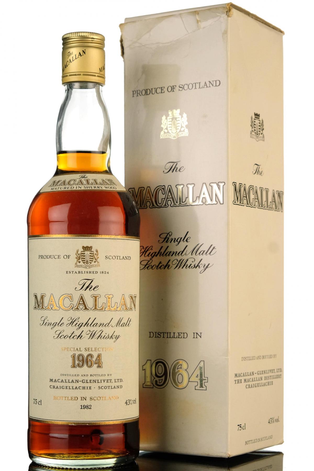 Macallan 1964-1982 - Special Selection