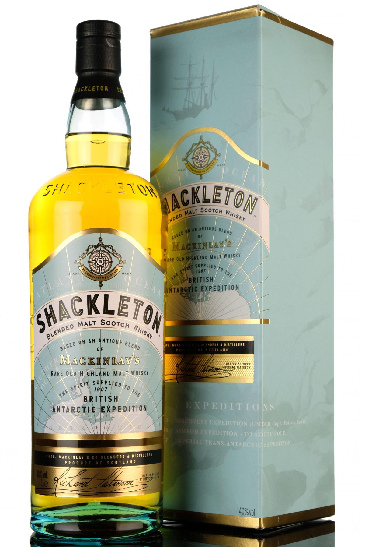 Shackleton Mackinlays Blended Malt  1 Litre
