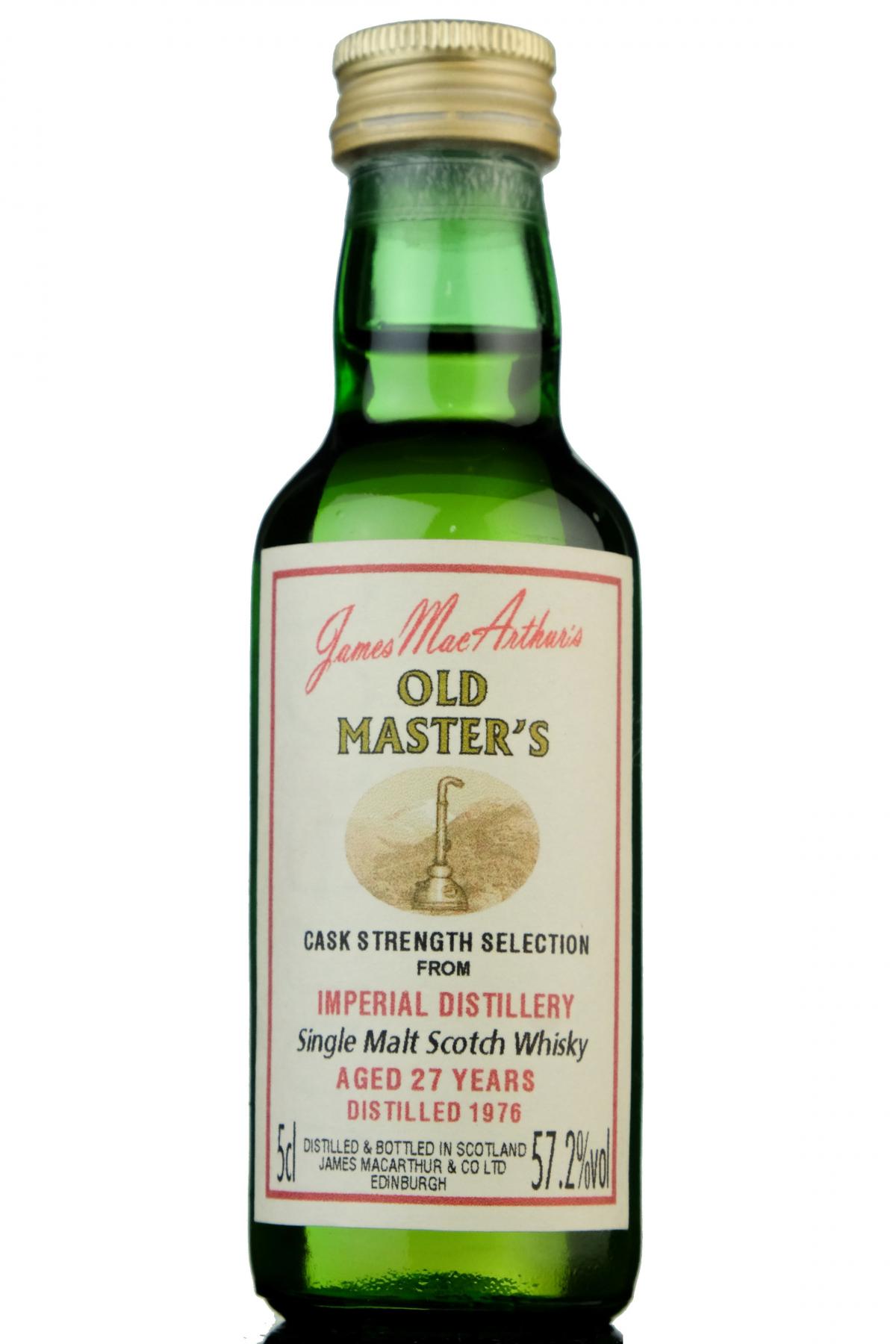 Imperial 1976 - 27 Year Old - James MacArthur - Old Masters Miniature
