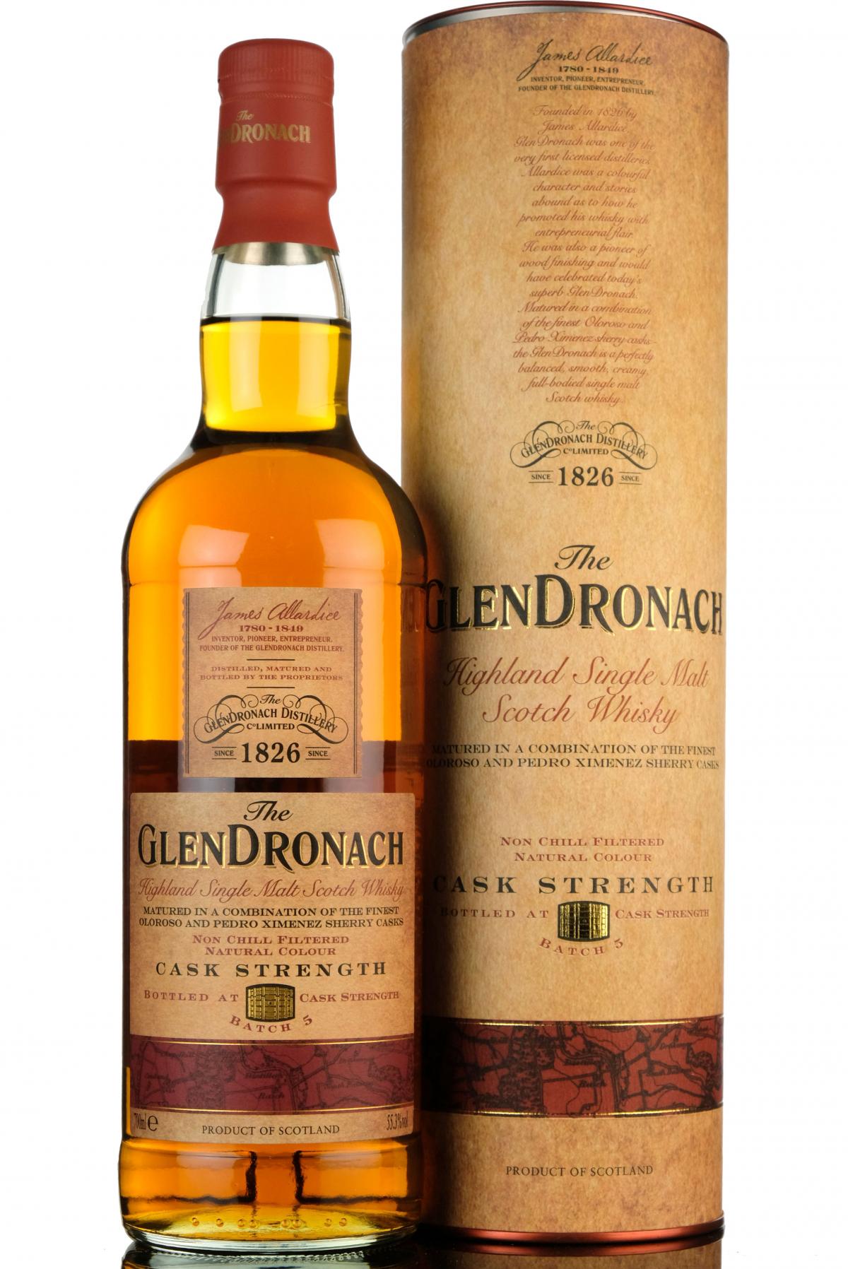 Glendronach Batch 5 - Cask Strength