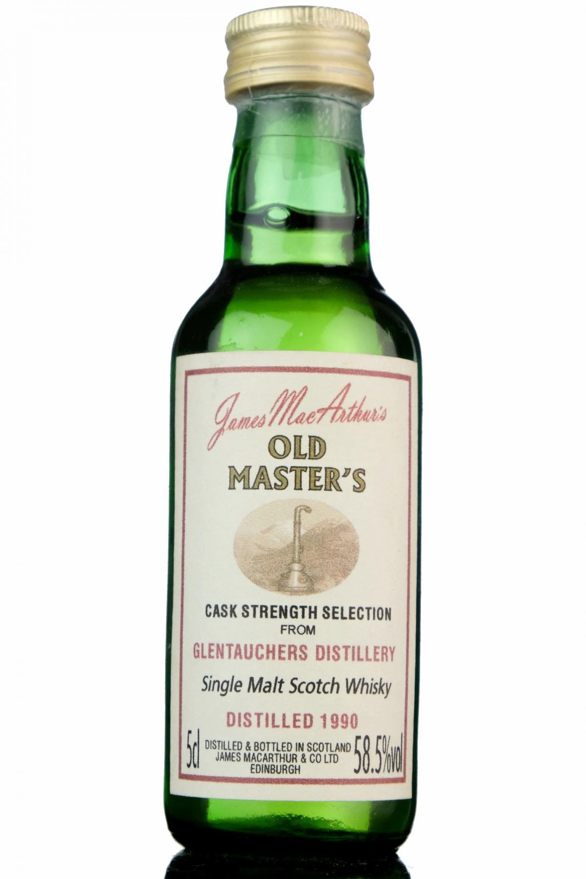 Glentauchers 1990 - James MacArthur - Old Masters Miniature