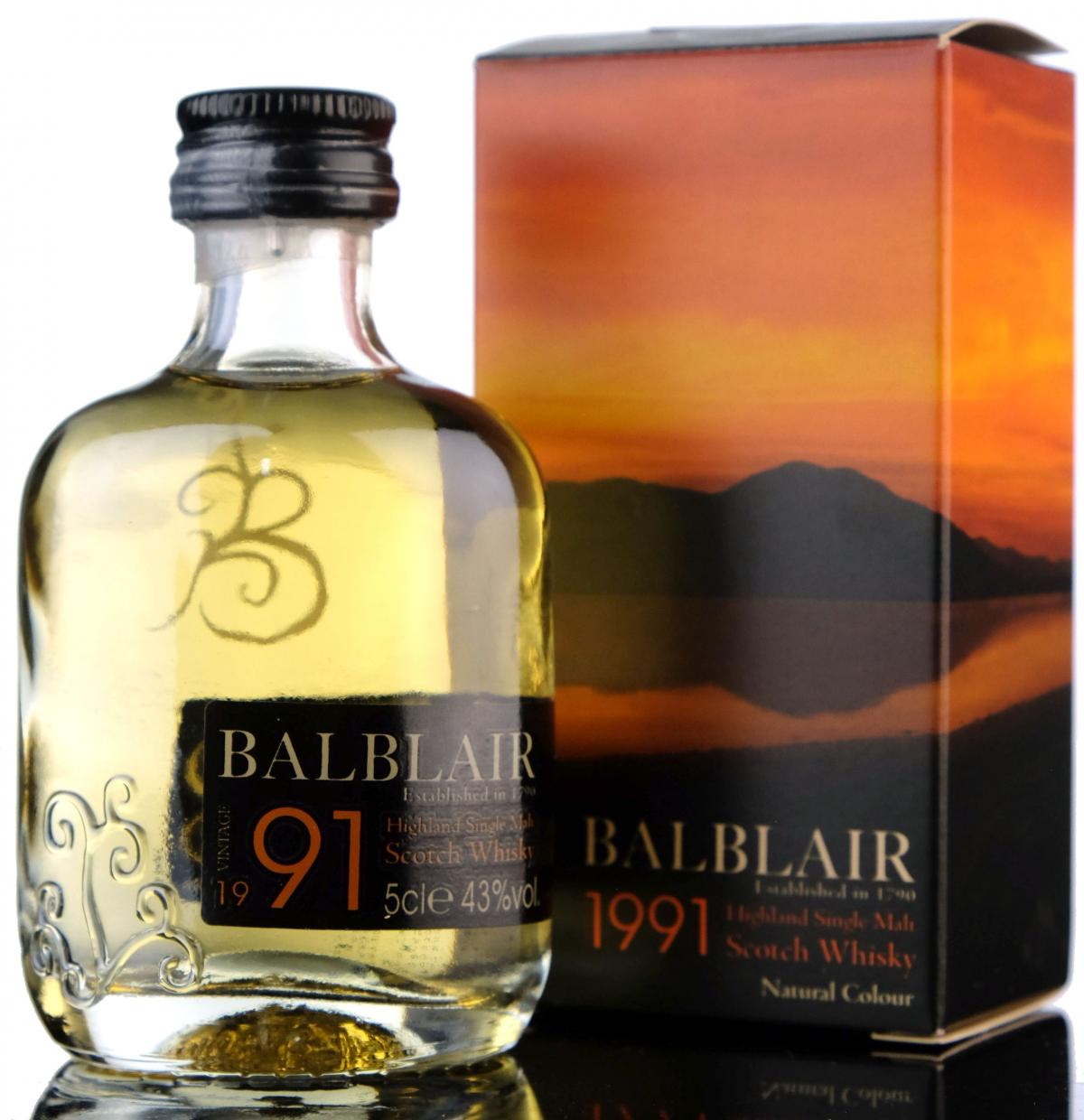 Balblair 1991-2009 Miniature