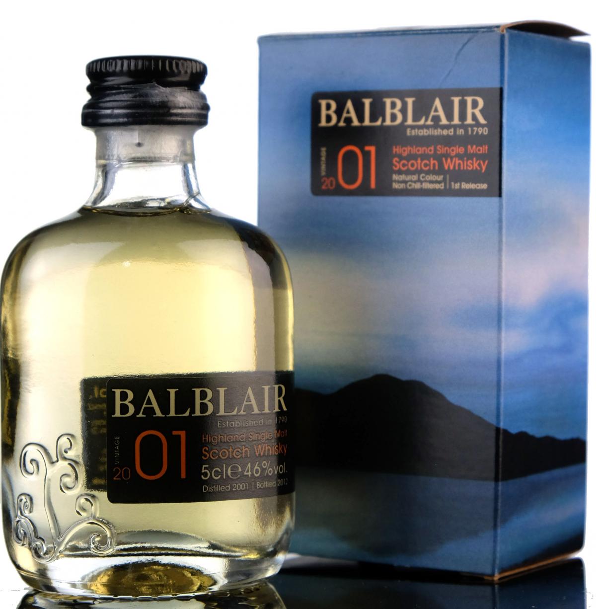 Balblair 2001-2012 - 1st Release Miniature