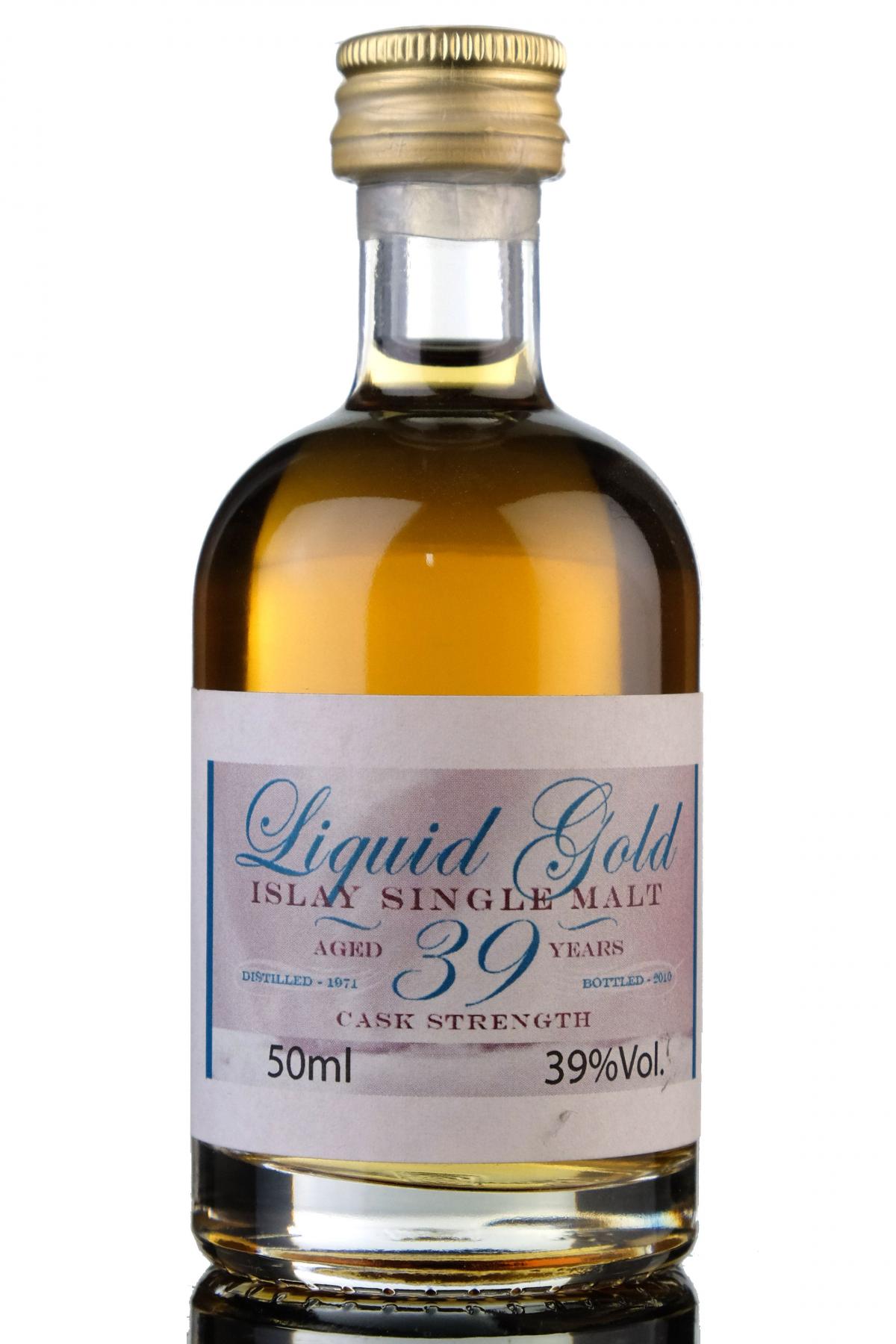 Liquid Gold 1971 - 39 Year Old Miniature