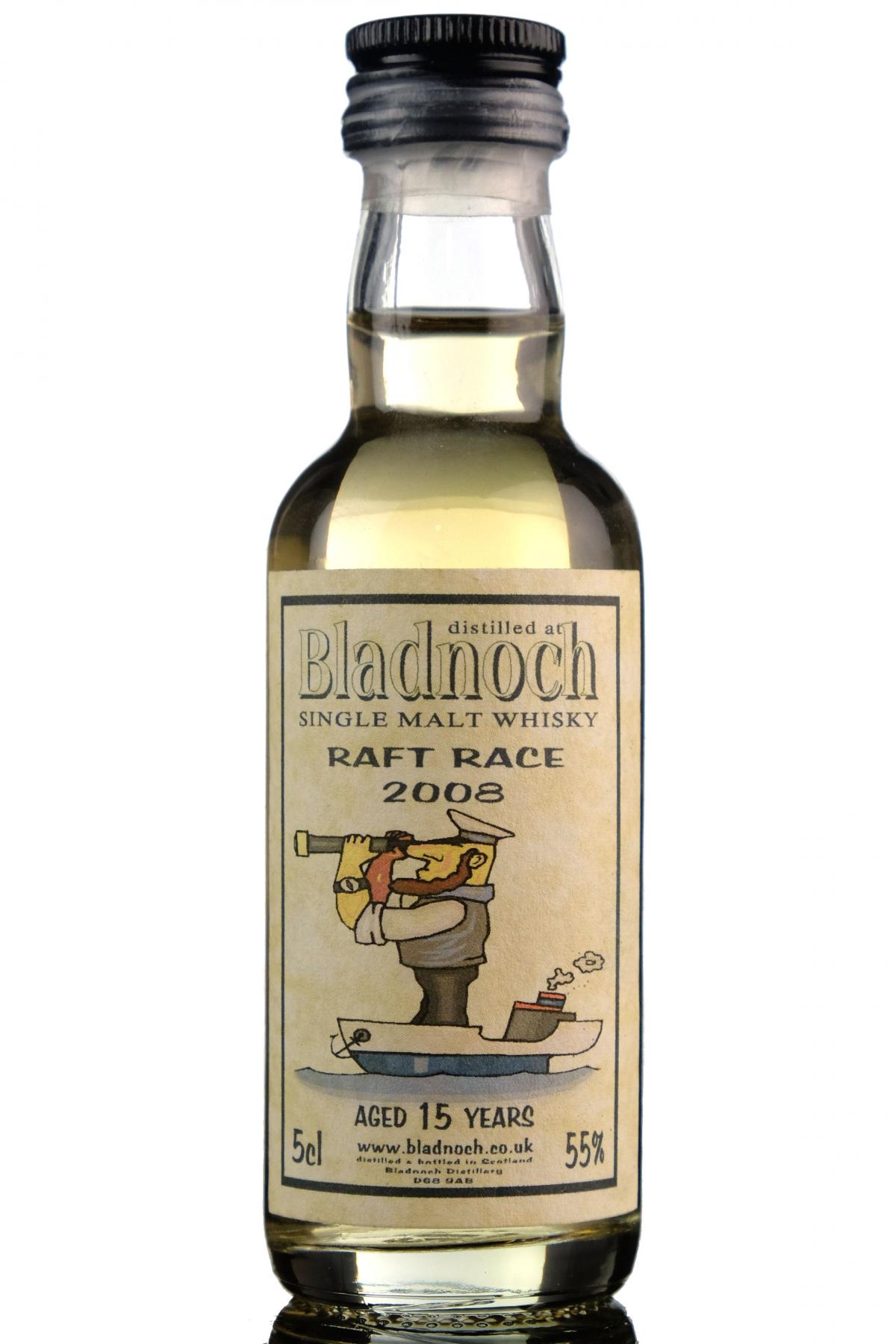 Bladnoch 15 Year Old - Raft Race 2008 Miniature