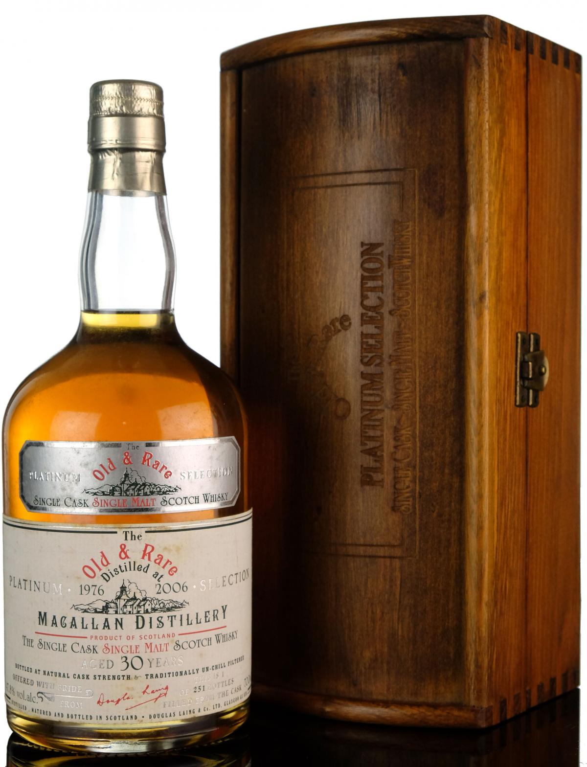 Macallan 1976-2006 - 30 Year Old - Douglas Laing - Old & Rare Platinum Selection