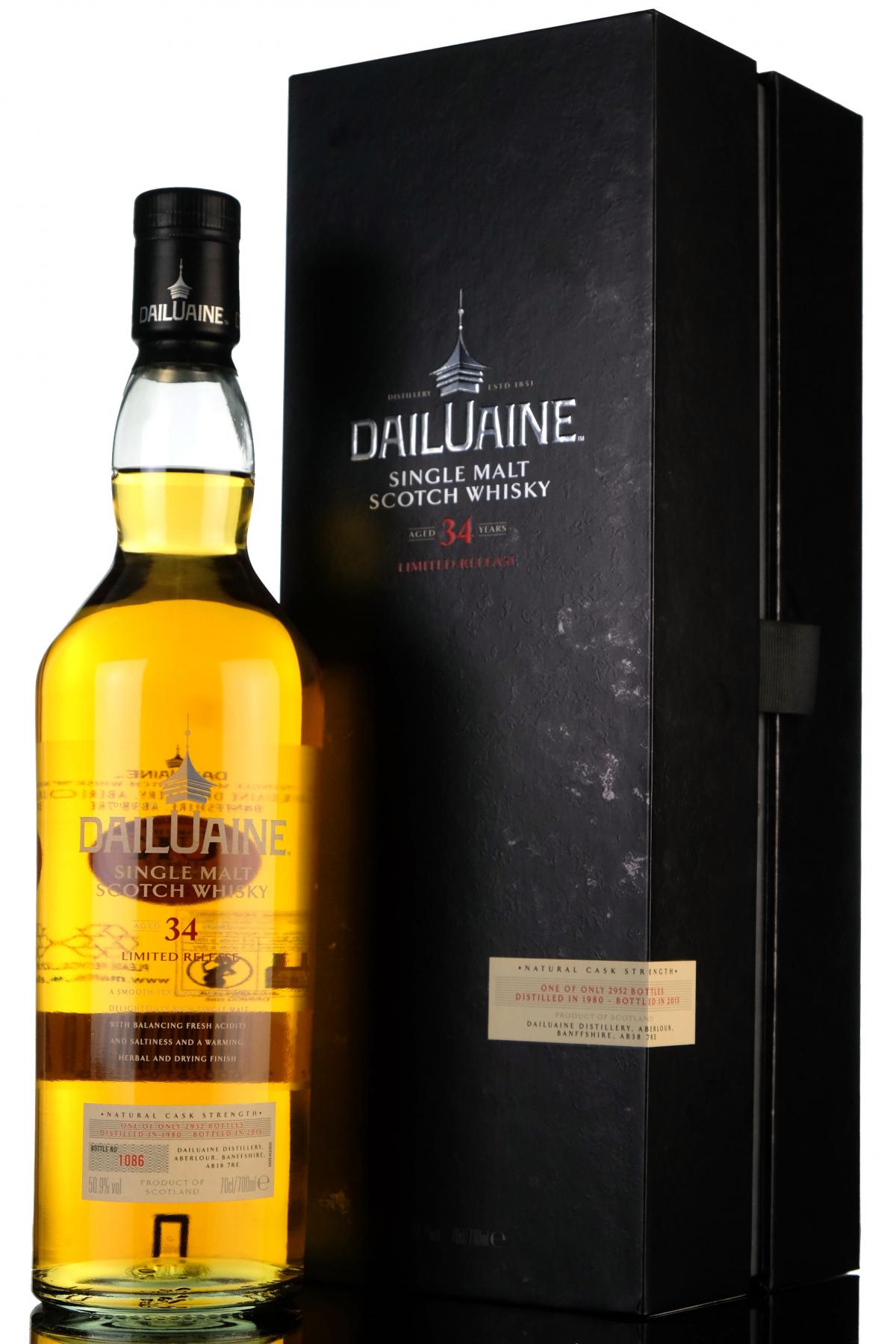 Dailuaine 1980-2015 - 34 Year Old