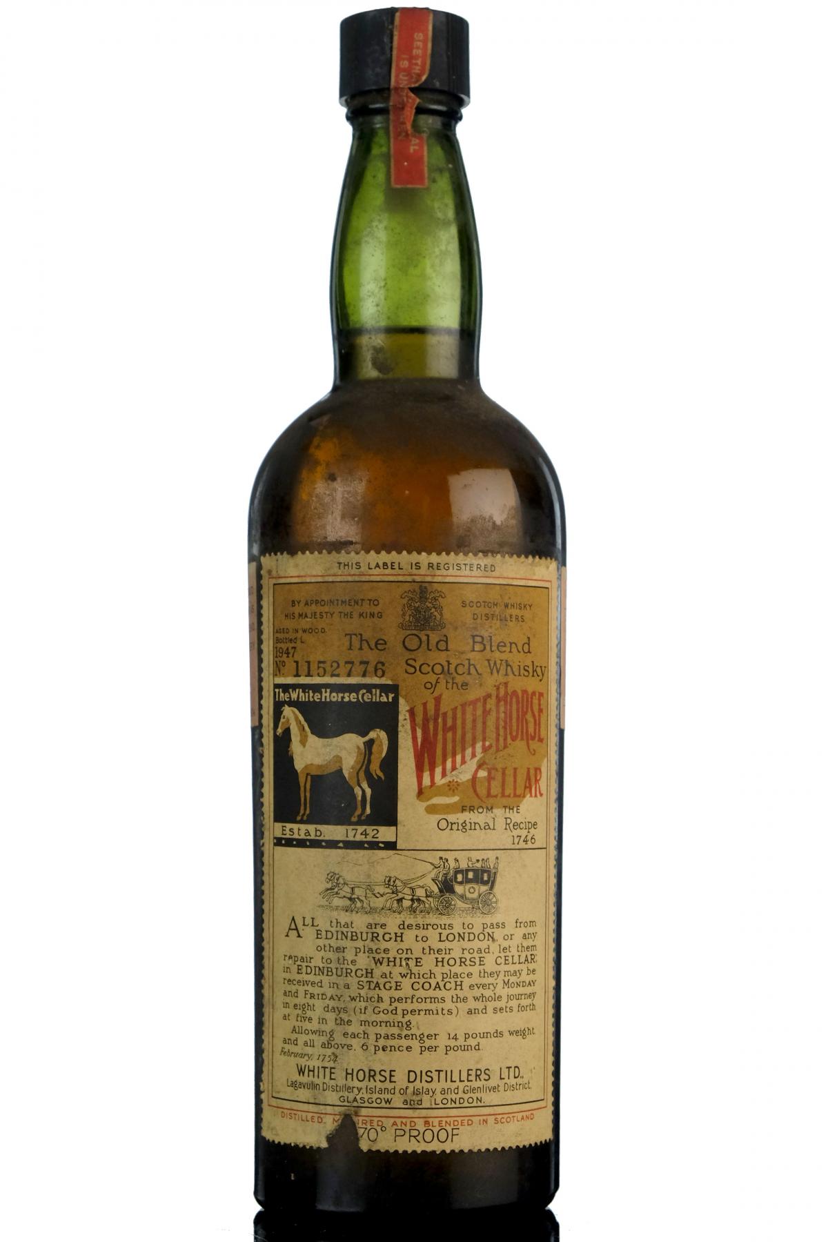 White Horse - Bottled 1947