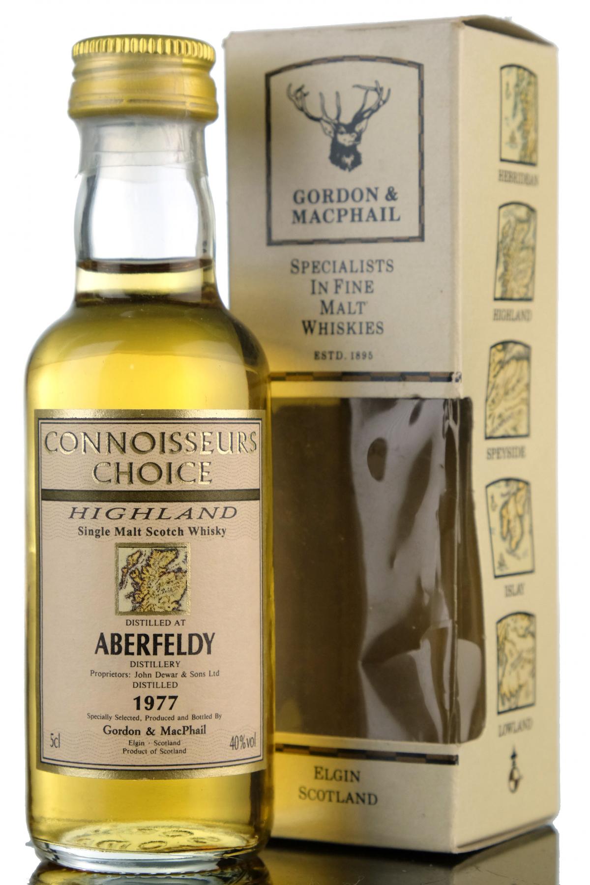 Aberfeldy 1977 - Connoisseurs Choice Miniature