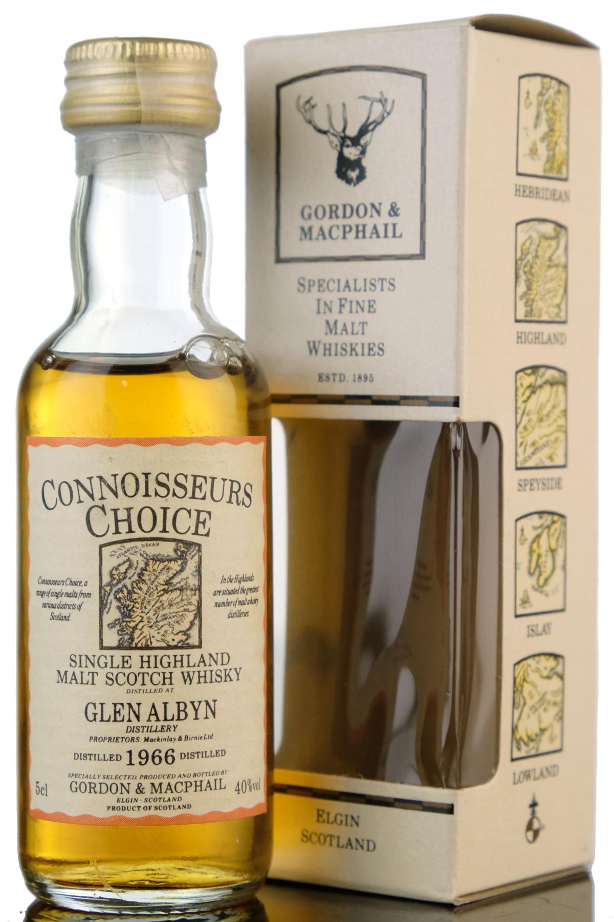 Glen Albyn 1966 - Connoisseurs Choice Miniature